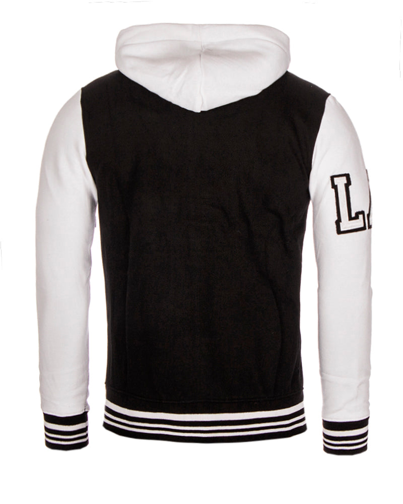 Rusty Neal Whiley collegetakki - Musta/Valkoinen