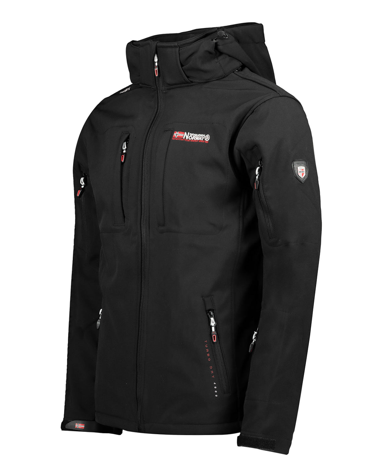Geographical Norway Tunar softshelltakki - Musta