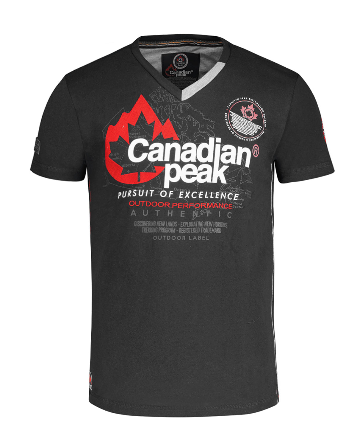 Canadian Peak Jommando t-paita - Musta