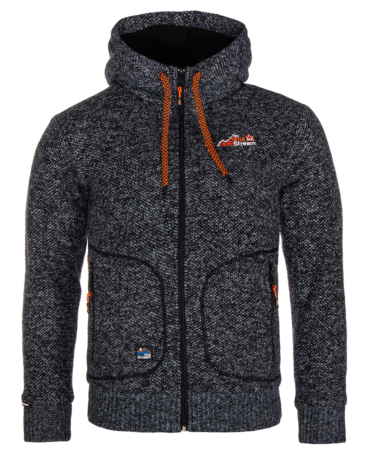 MZ72 Brand Icario vuorellinen huppari - Harmaa