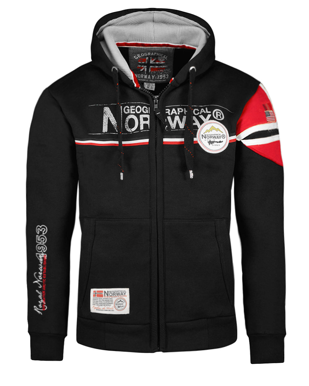 Blouson Homme GEOGRAPHICAL NORWAY Chomerman - Marron - Fermeture éclair Blouson Homme GEOGRAPHICAL NORWAY Chomerman - Marron - Fermeture éclair