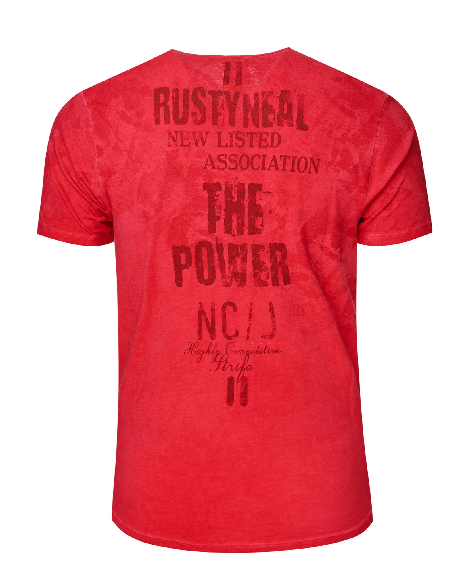 Rusty Neal Association t-paita - Punainen