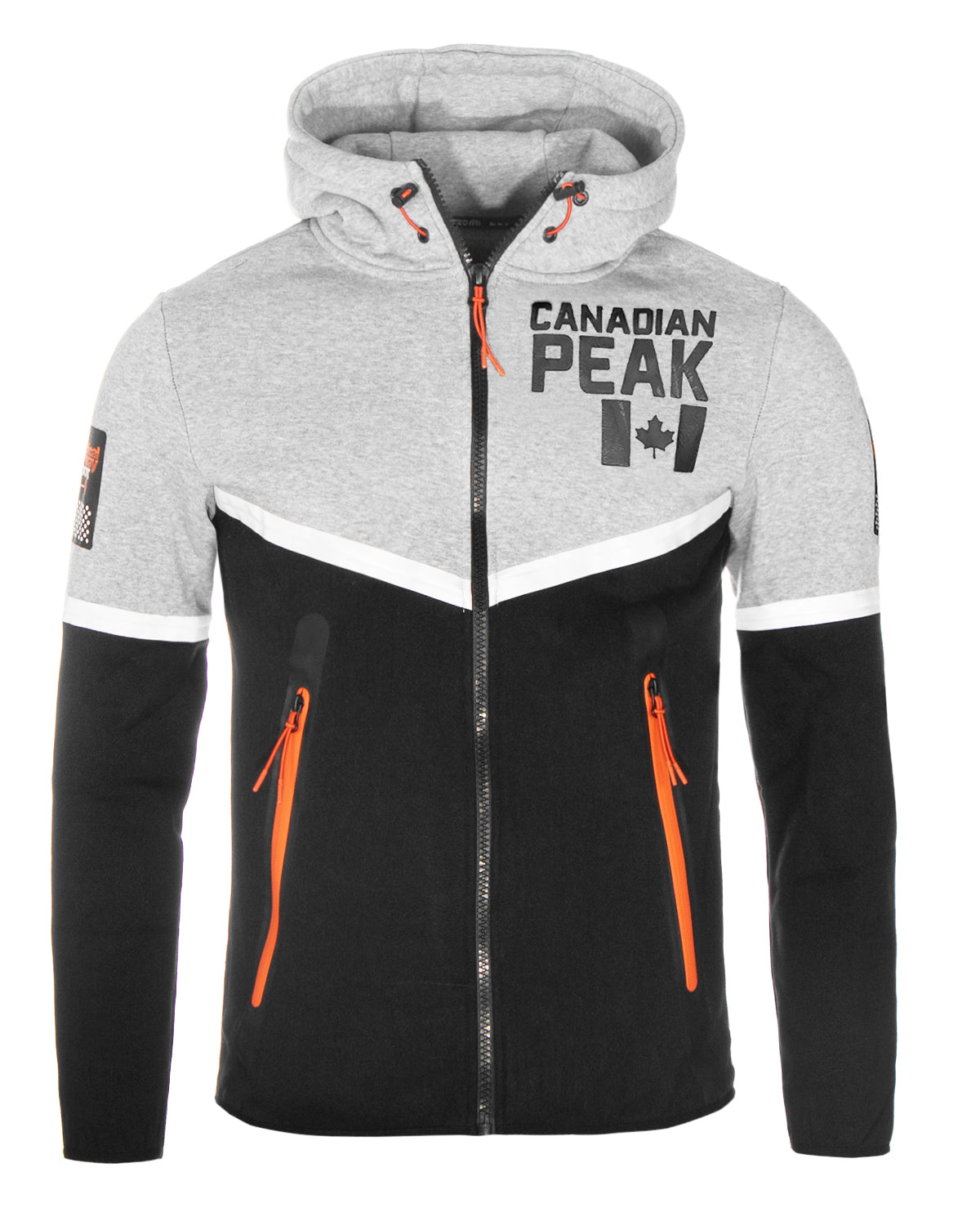 Ganaseak sweat jacket Grey/Black