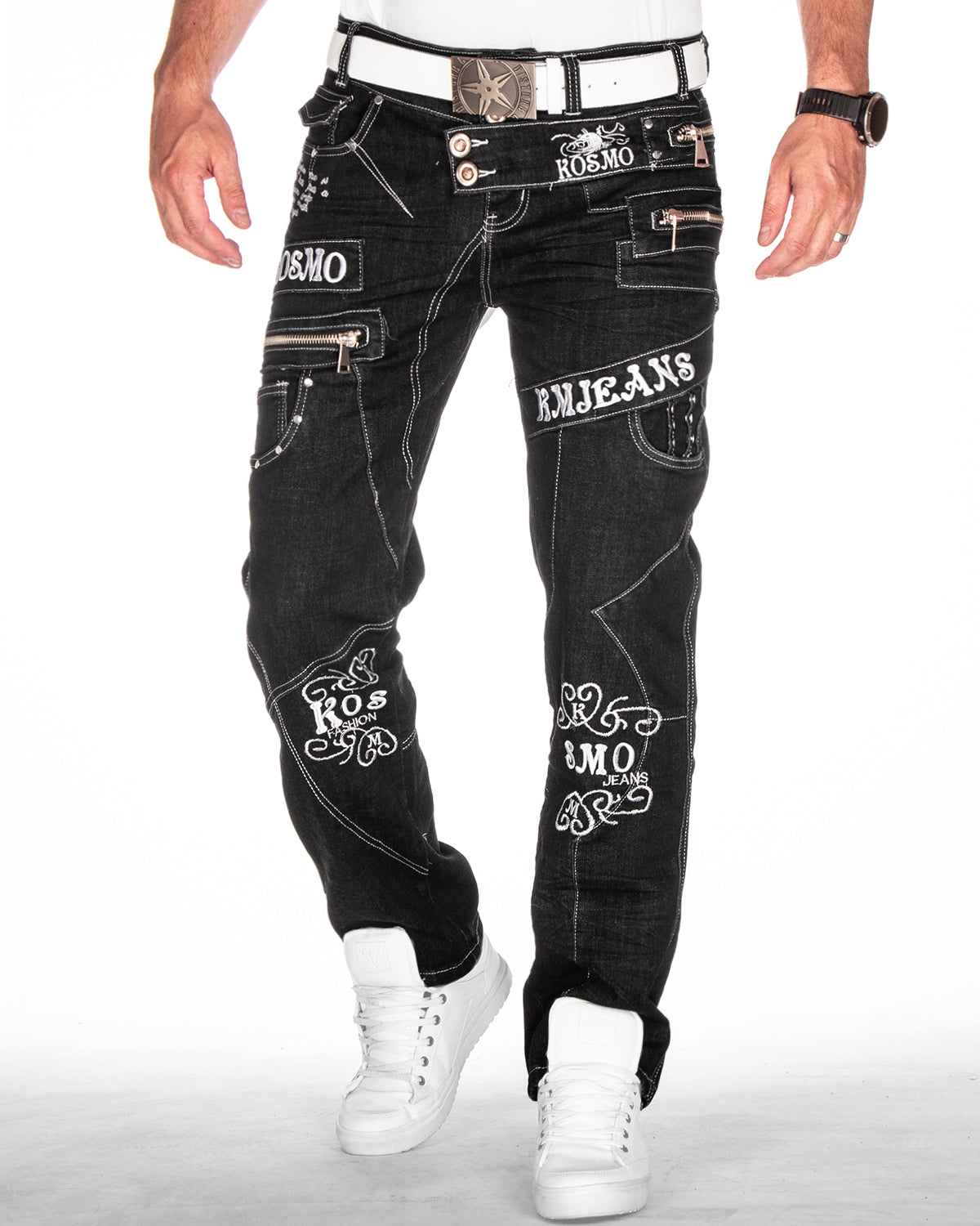 Kosmo Lupo KM051 Remy farkut - Musta L32