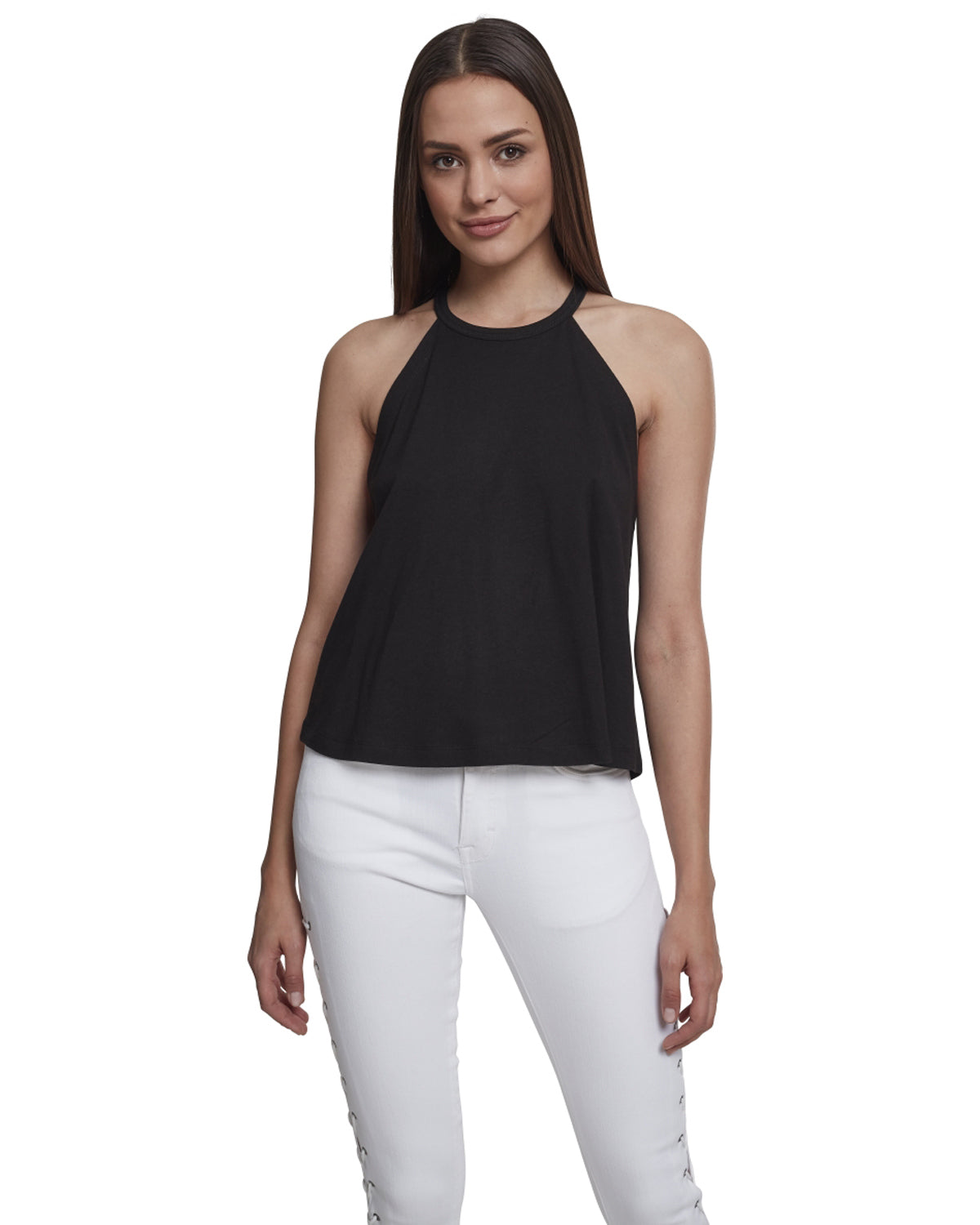 Urban Classics Neckholder toppi - Musta