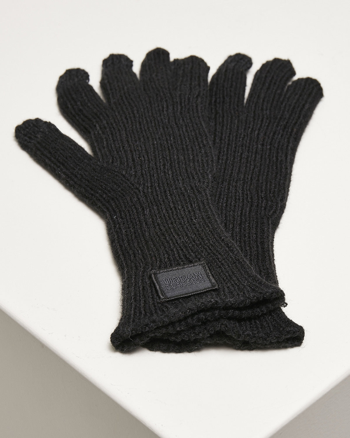 Urban Classics Neulehanskat kosketusnäytölle - Musta