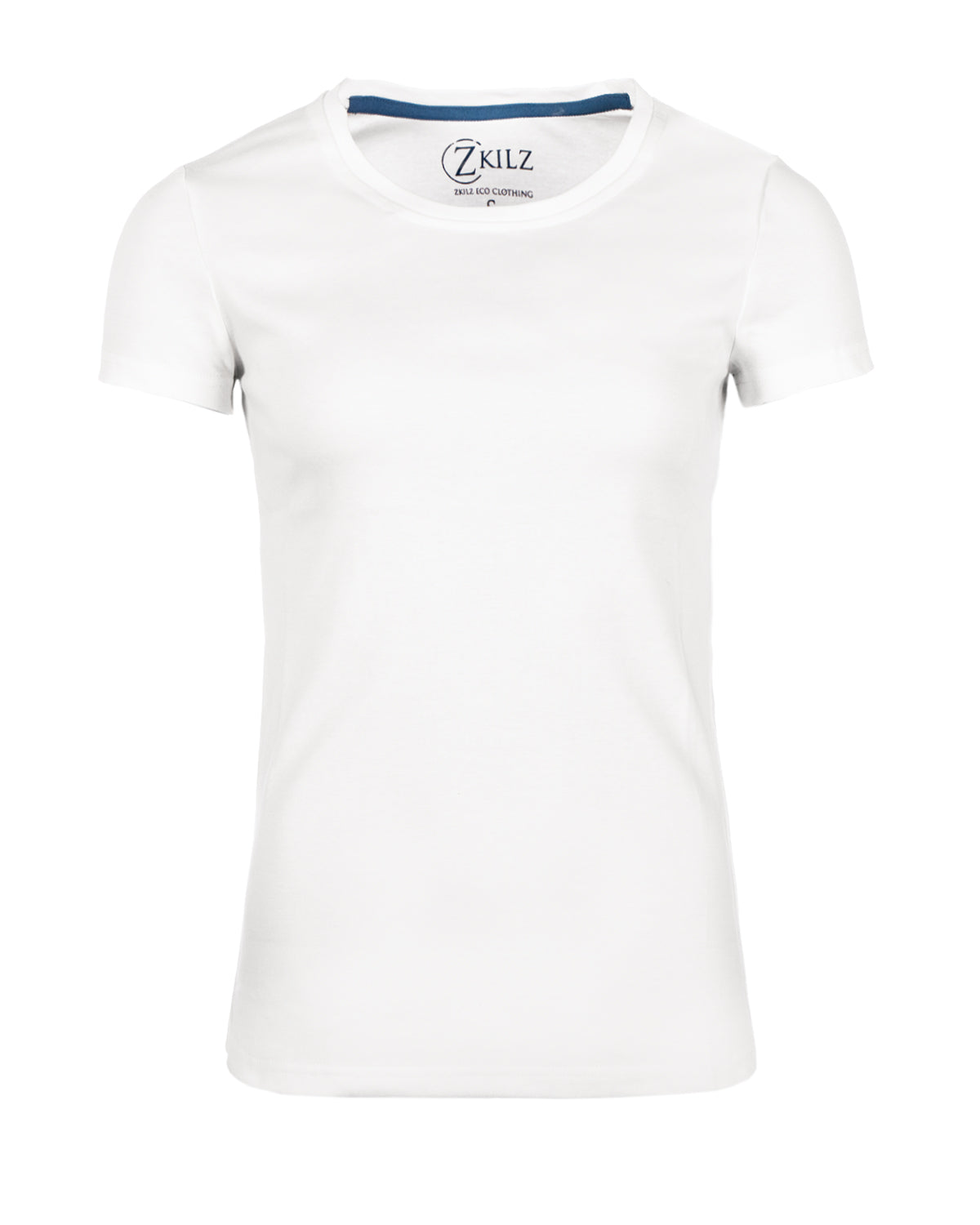Zkilz Eco Clothing Luomupuuvilla w t-paita - Valkoinen