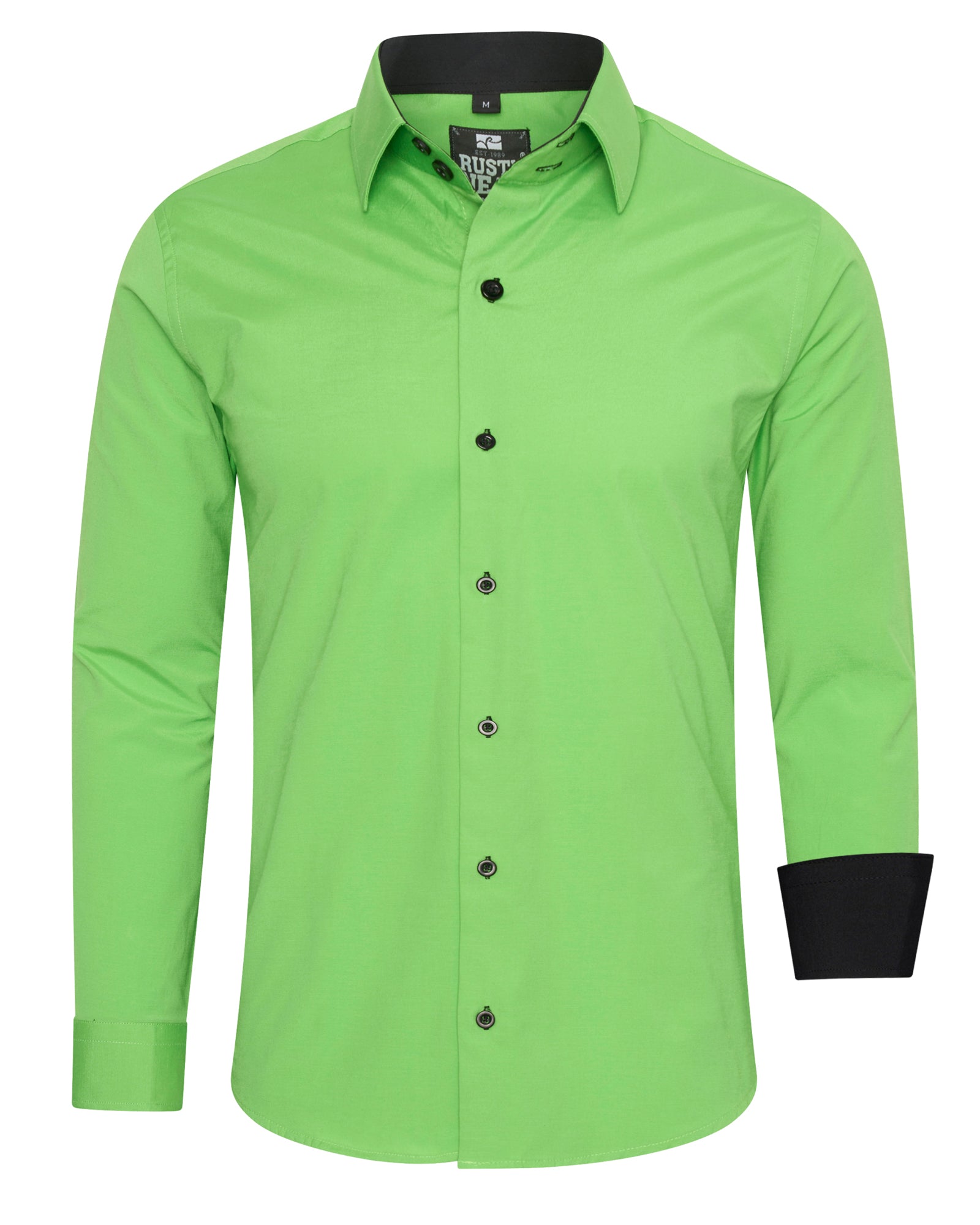 Rusty Neal Beales kauluspaita - Vihreä/Musta 6XL
