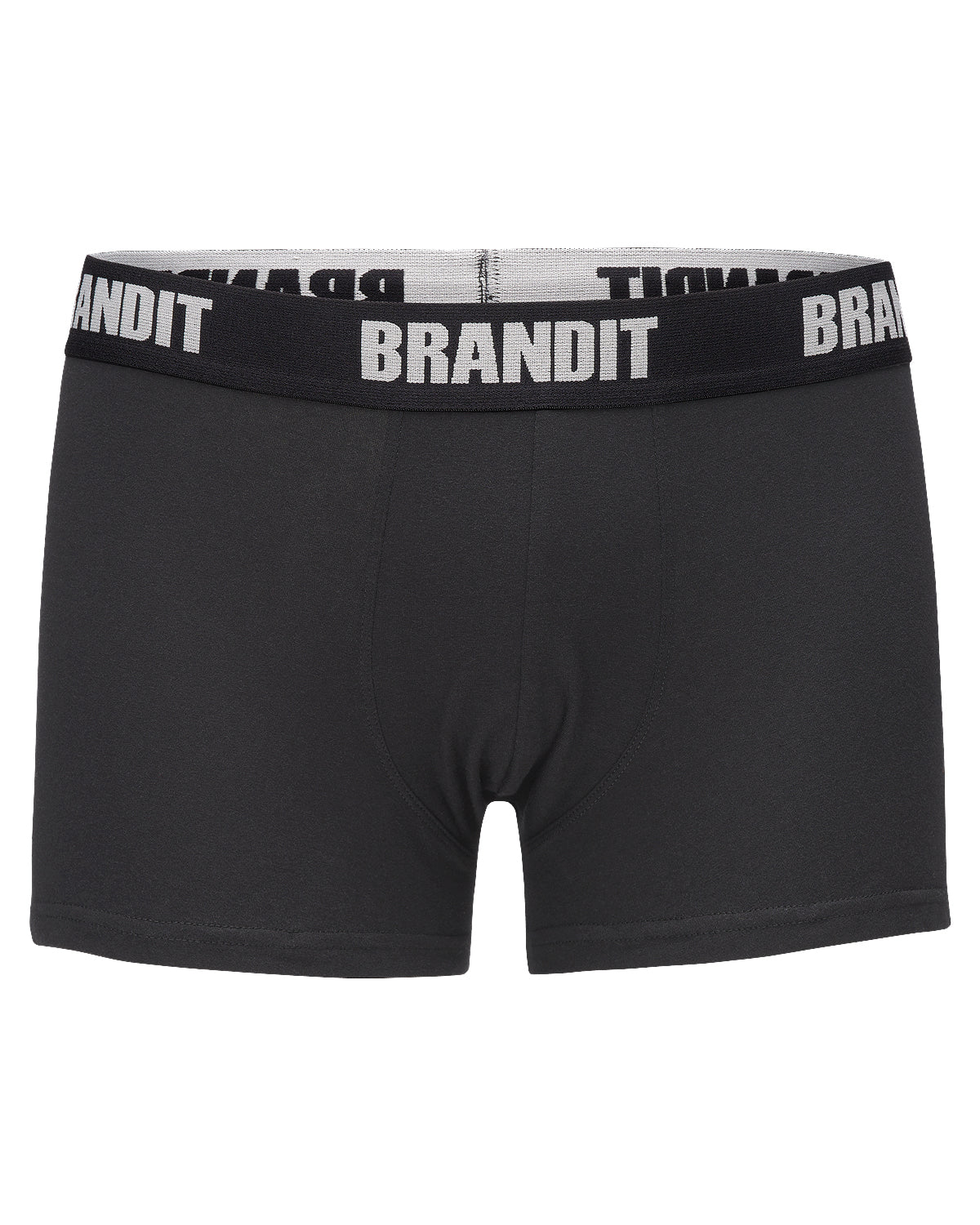 Brandit Brandit logo bokserit 2-pack - Musta & Musta