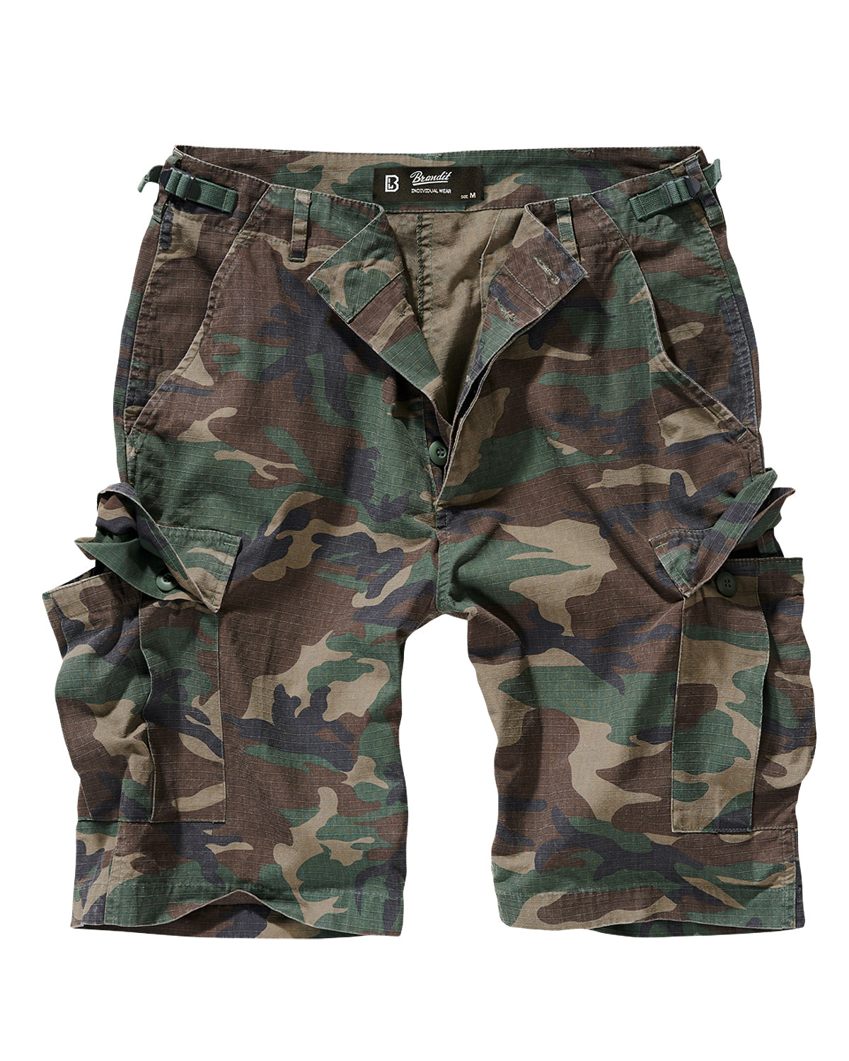 Brandit BDU Ripstop reisitaskushortsit - Camo