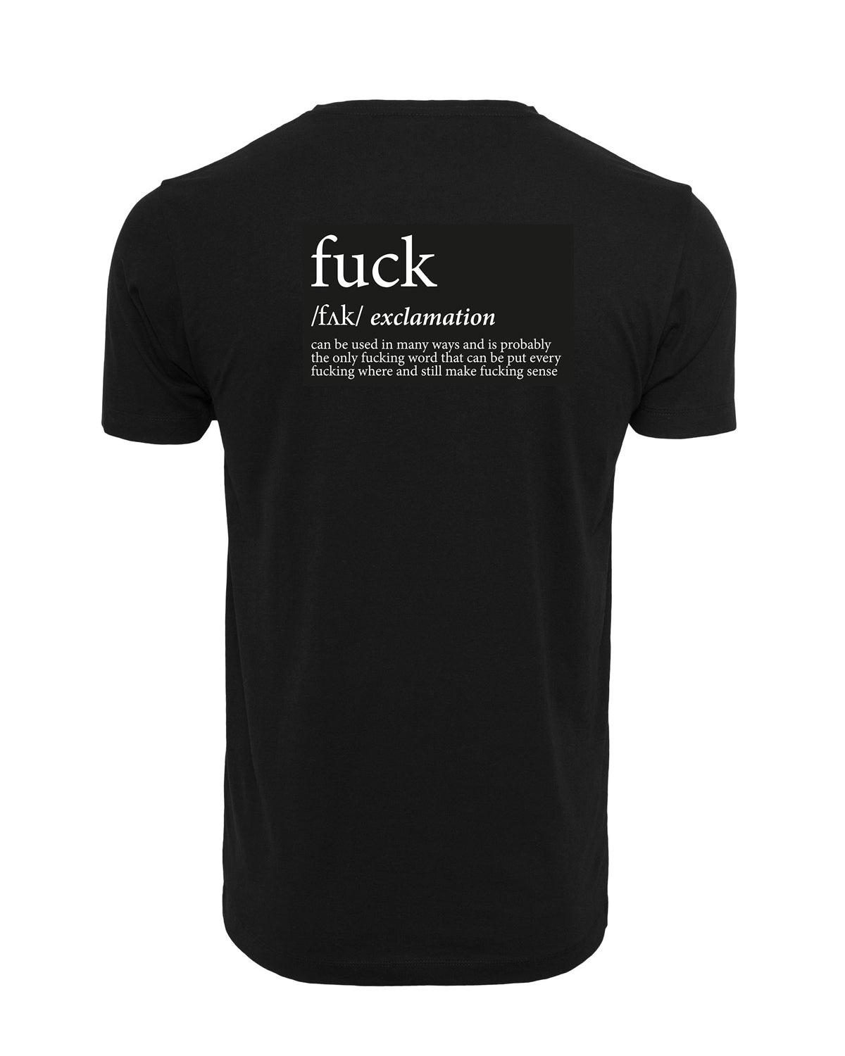 Urban Classics FCK t-paita - Musta