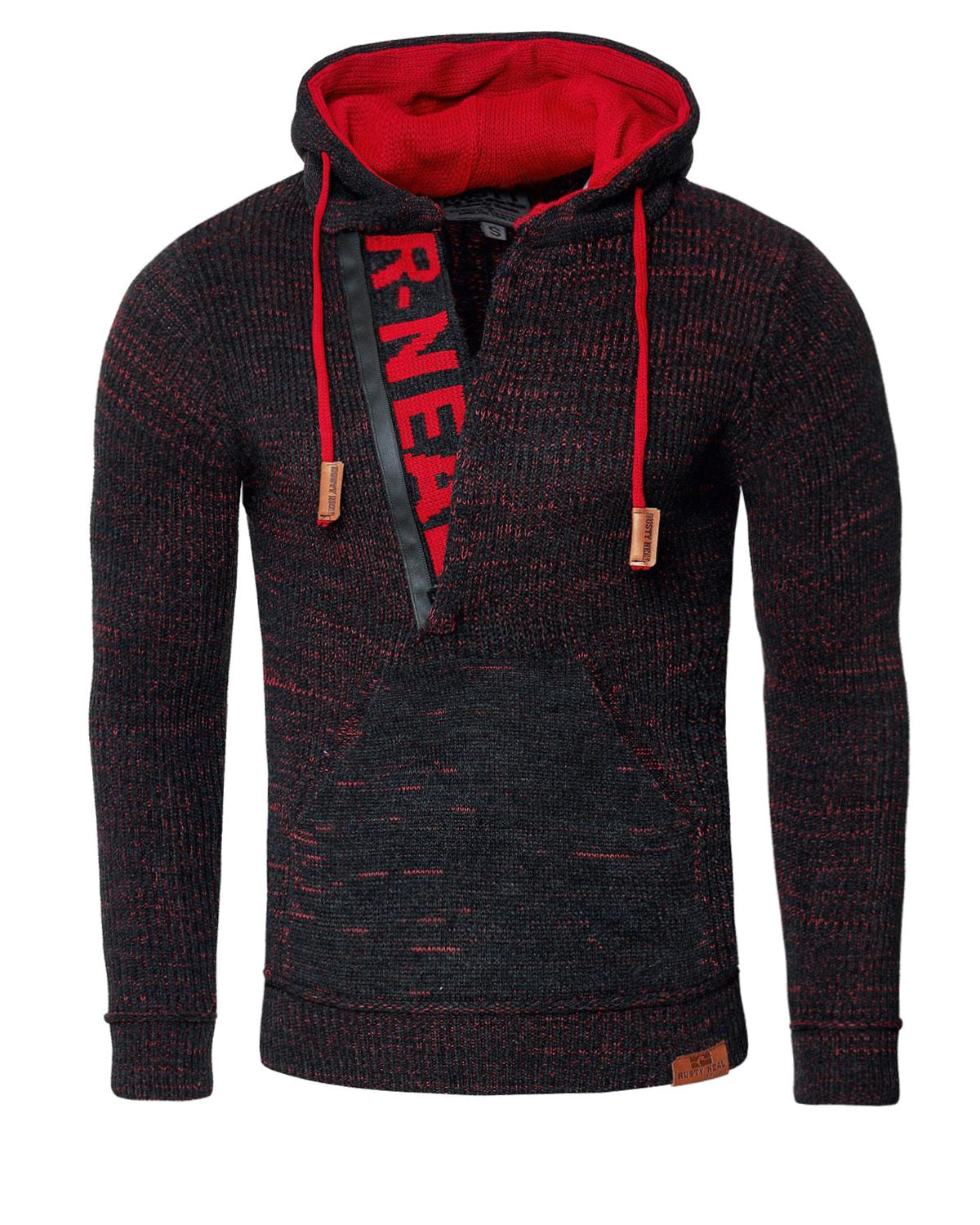 Rusty Neal Dexter neulehuppari - Tummanharmaa/Punainen