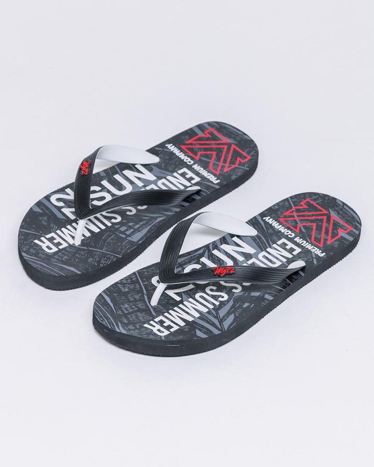 MZ72 Brand Summer rantasandaalit - Musta