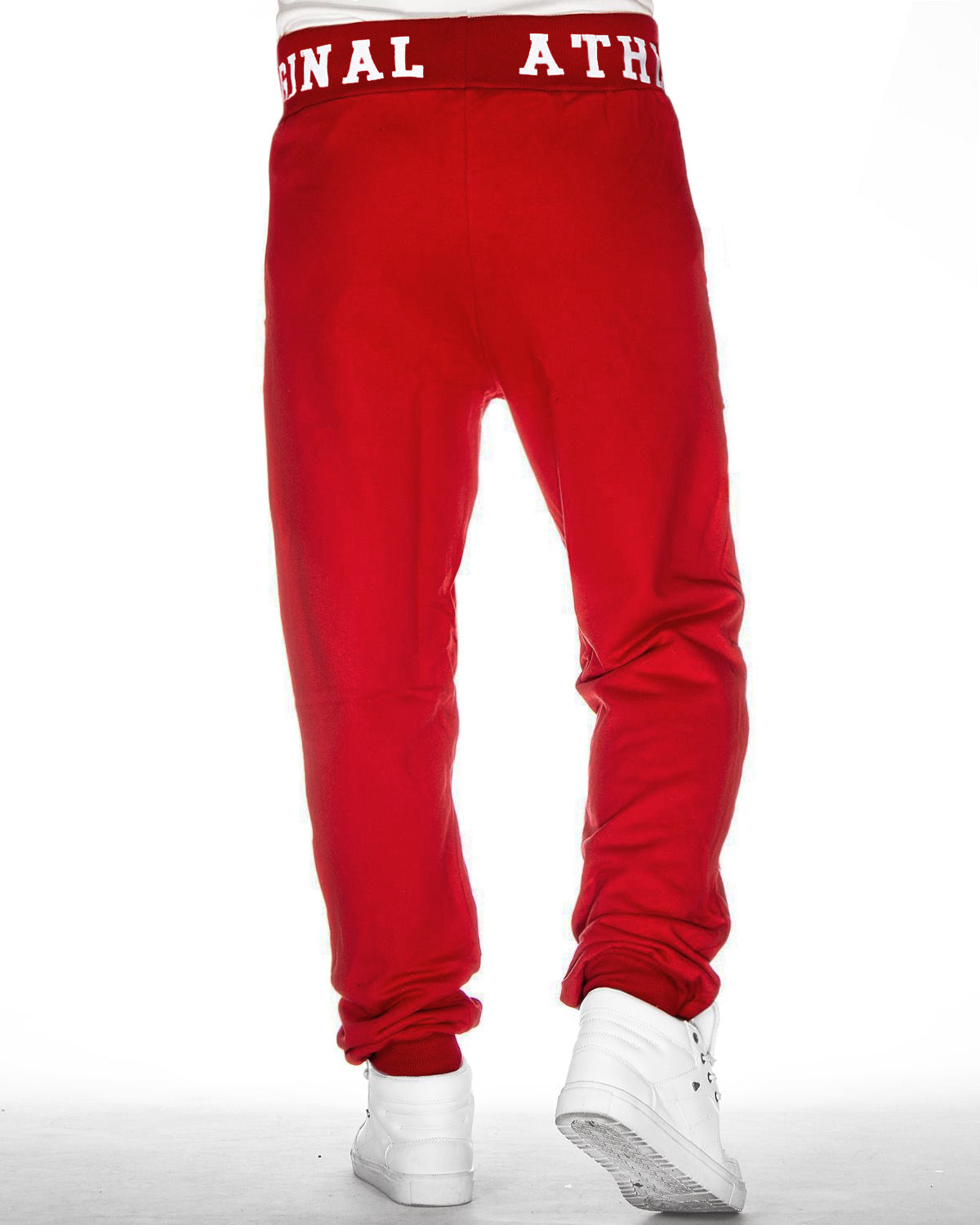 Disturb Clothing Atlantic club collegehousut - Punainen