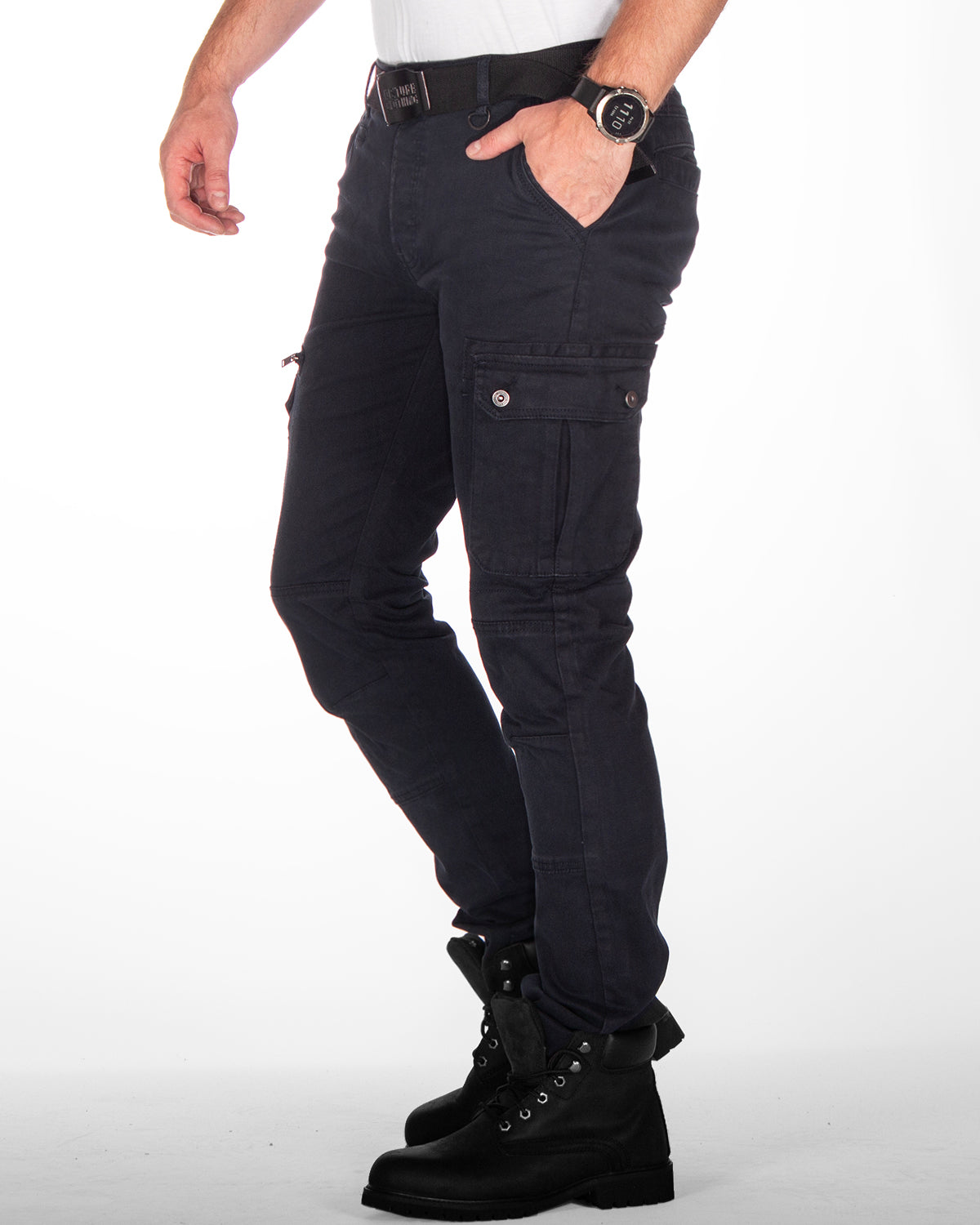 MZ72 Brand Eclair reisitaskuhousut - Tummansininen