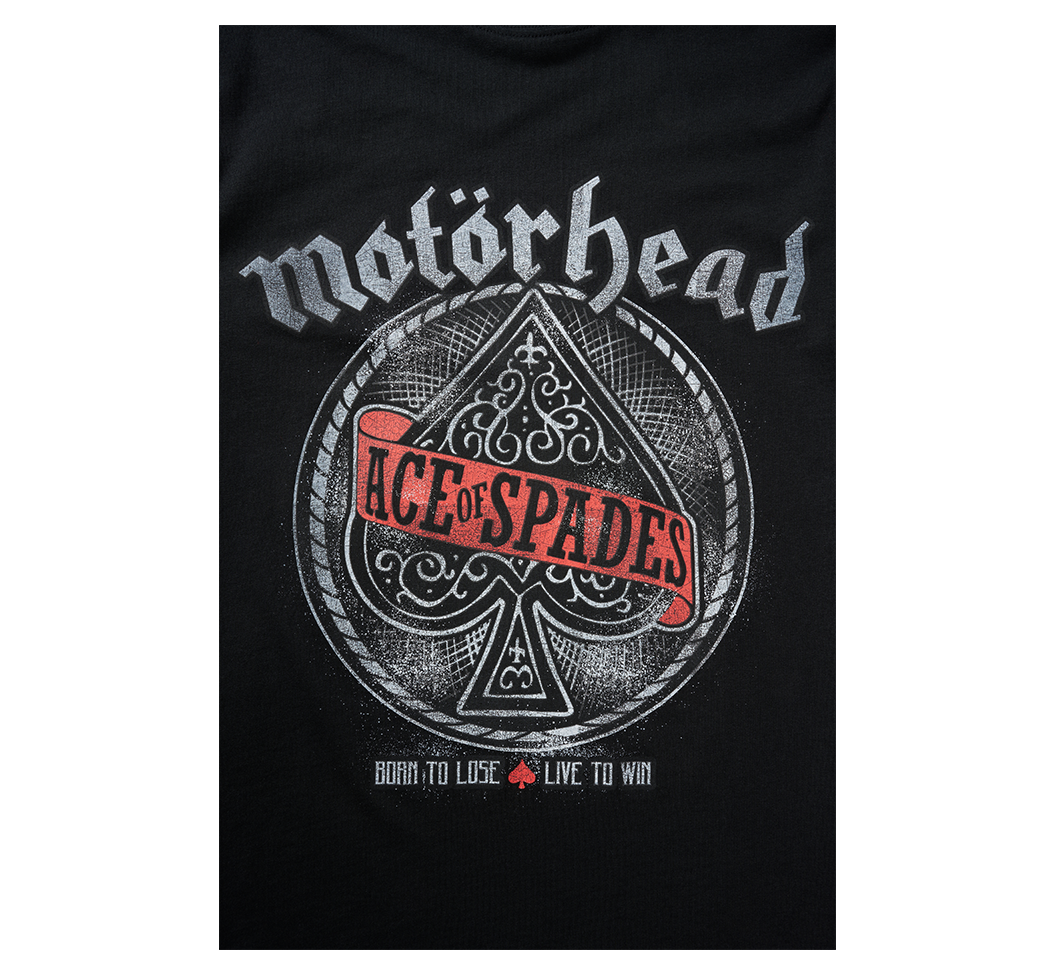 Brandit Motörhead Ace Of Spades t-paita - Musta