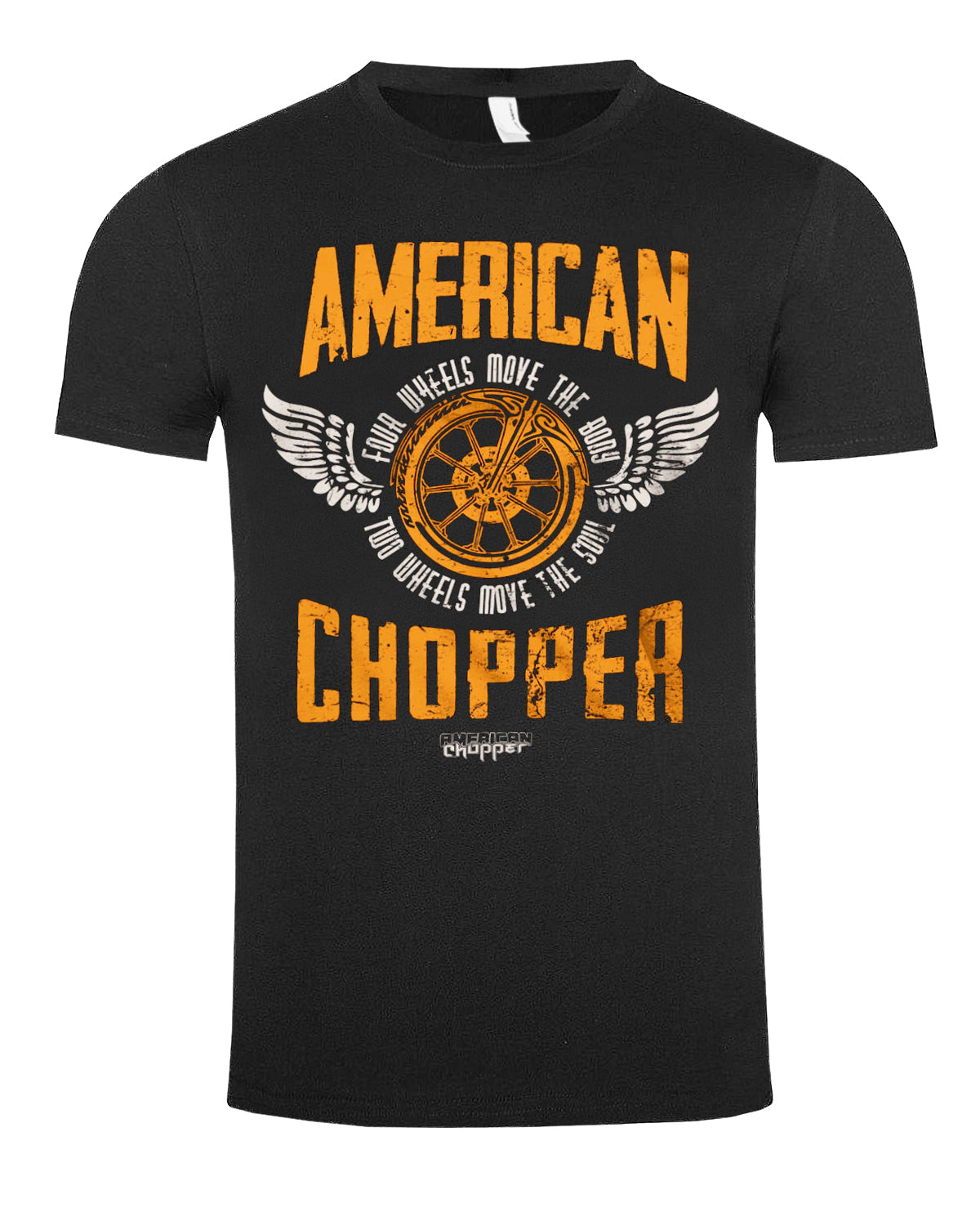 Print Shirt American Chopper t-paita - Musta