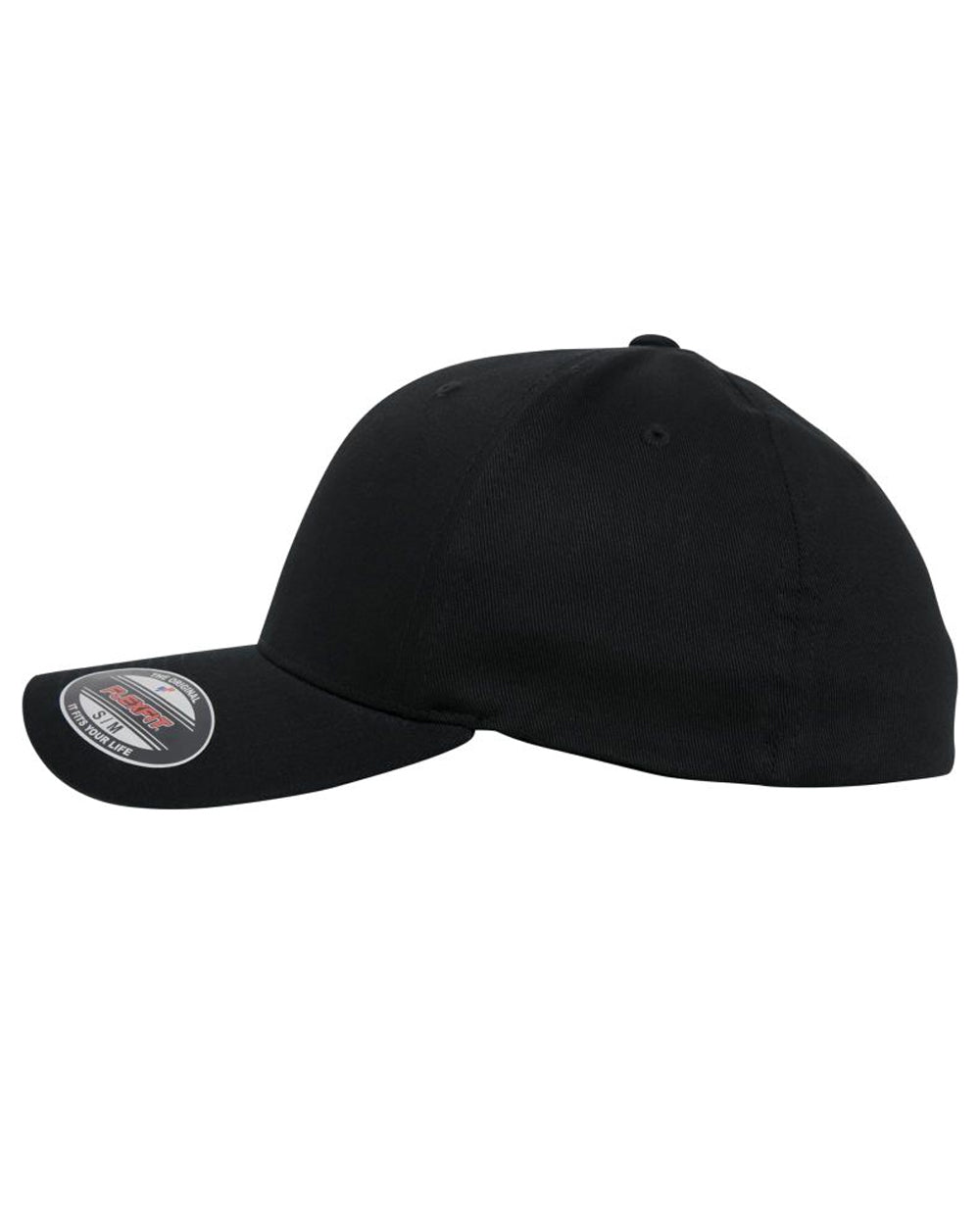 FLEXFIT Flexfit organic lippis - Musta