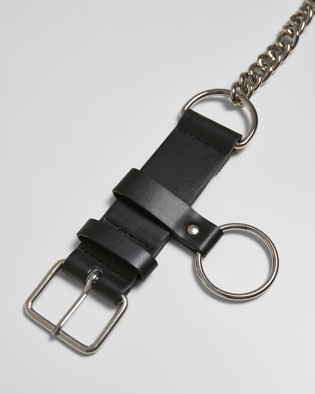 Urban Classics Chain keinonahkavyö - Musta