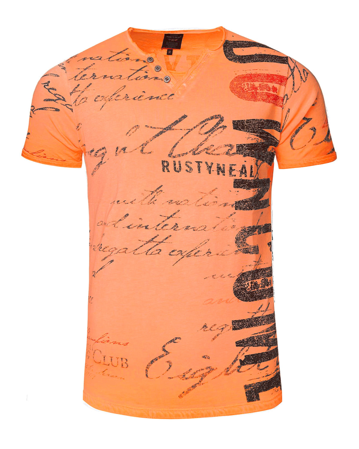 Rusty Neal Larry t-paita - Oranssi