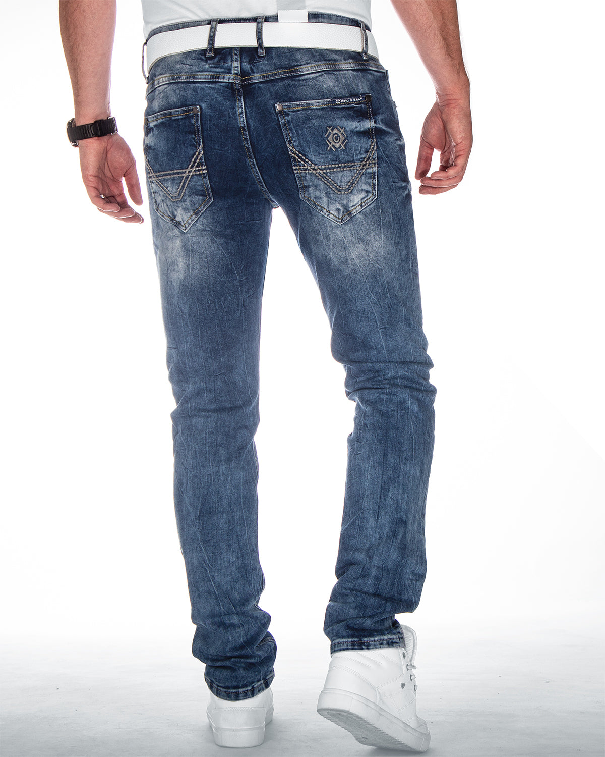 Cipo & Baxx CD533 Caleb farkut - Sininen