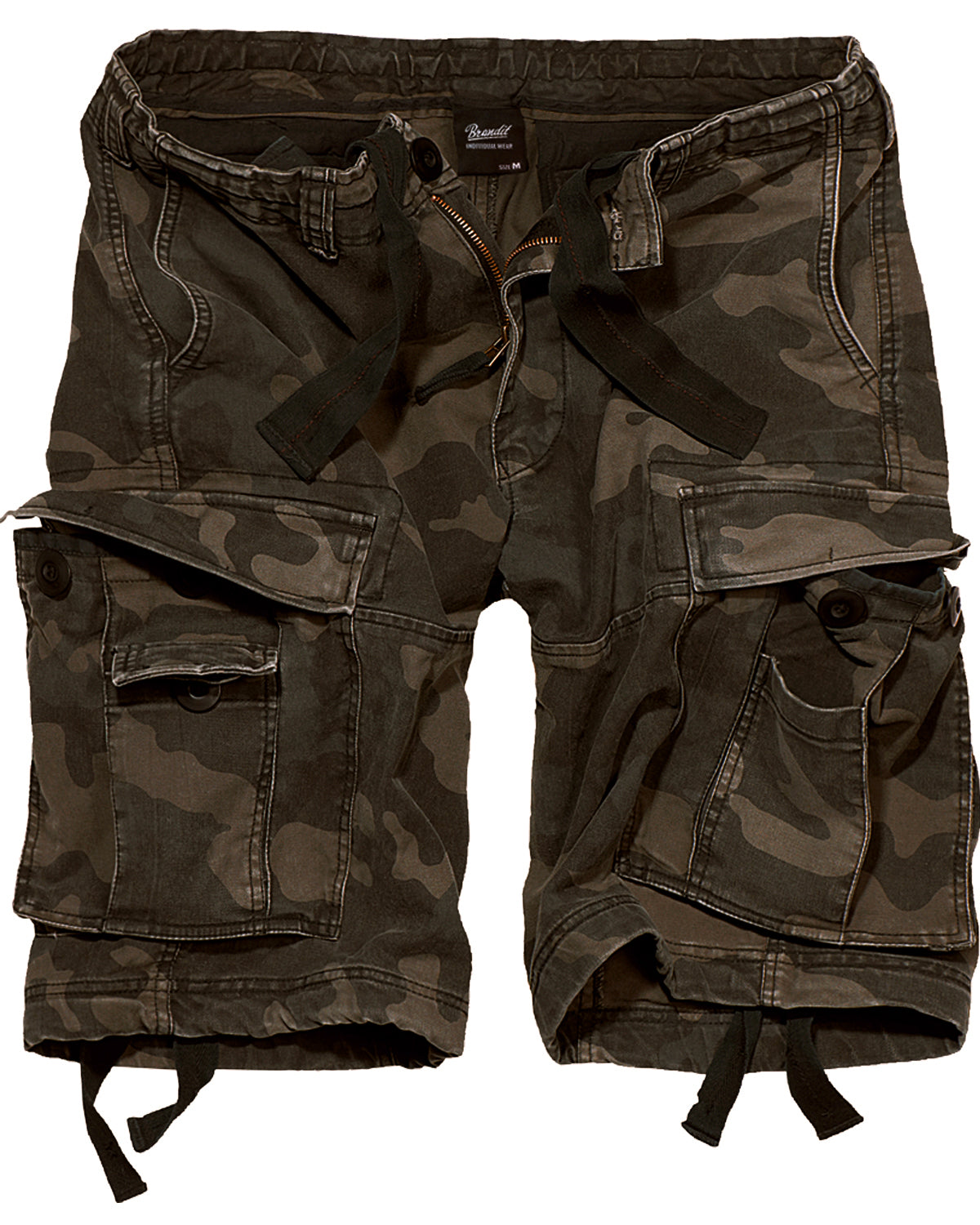 Brandit Vintage reisitaskushortsit - Tumma camo