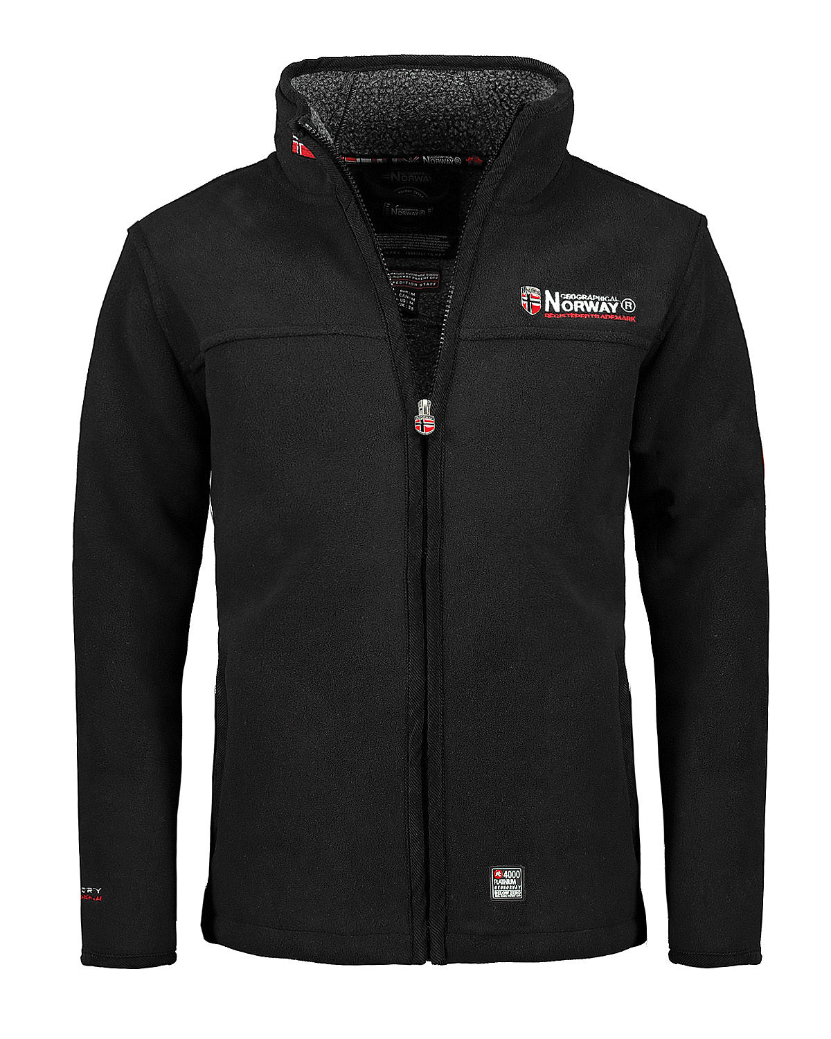 Geographical Norway Ubolt välikausitakki - Musta