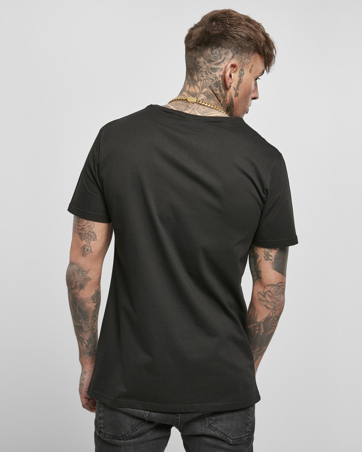 Urban Classics Marvel logo t-paita - Musta