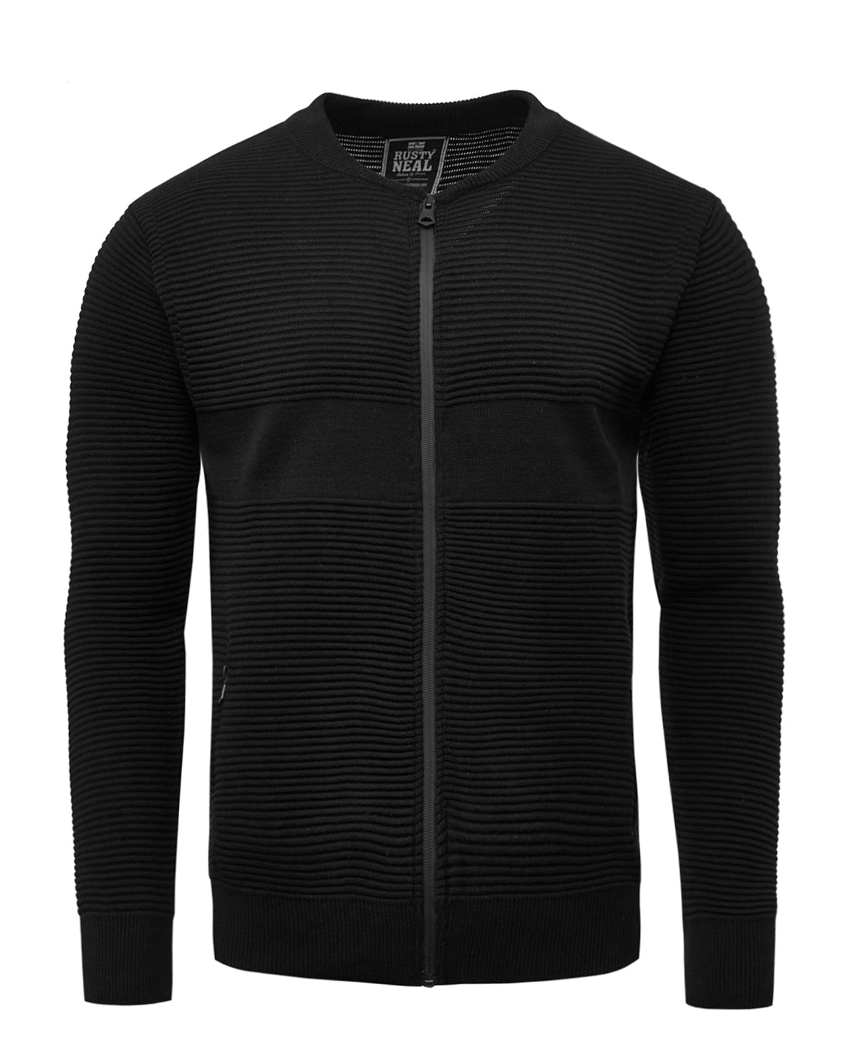 Rusty Neal Maverick neuletakki - Musta 2XL