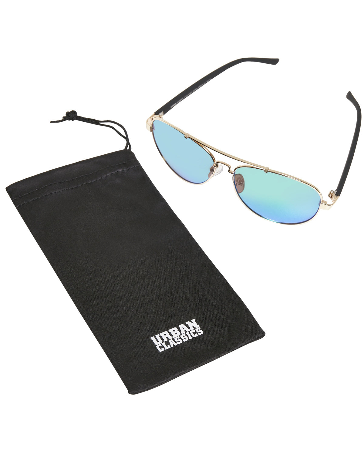 Urban Classics Mumbo aurinkolasit - Kulta/Vihreä