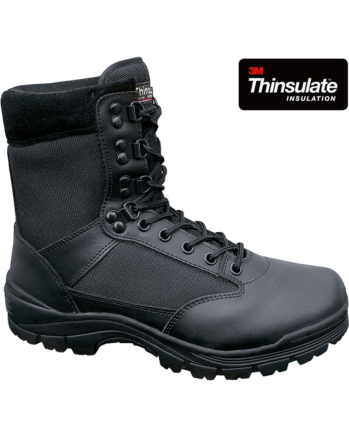 Brandit Tactical 9 eylet maiharit - Musta