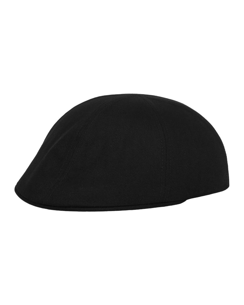 Driver flat cap - Musta