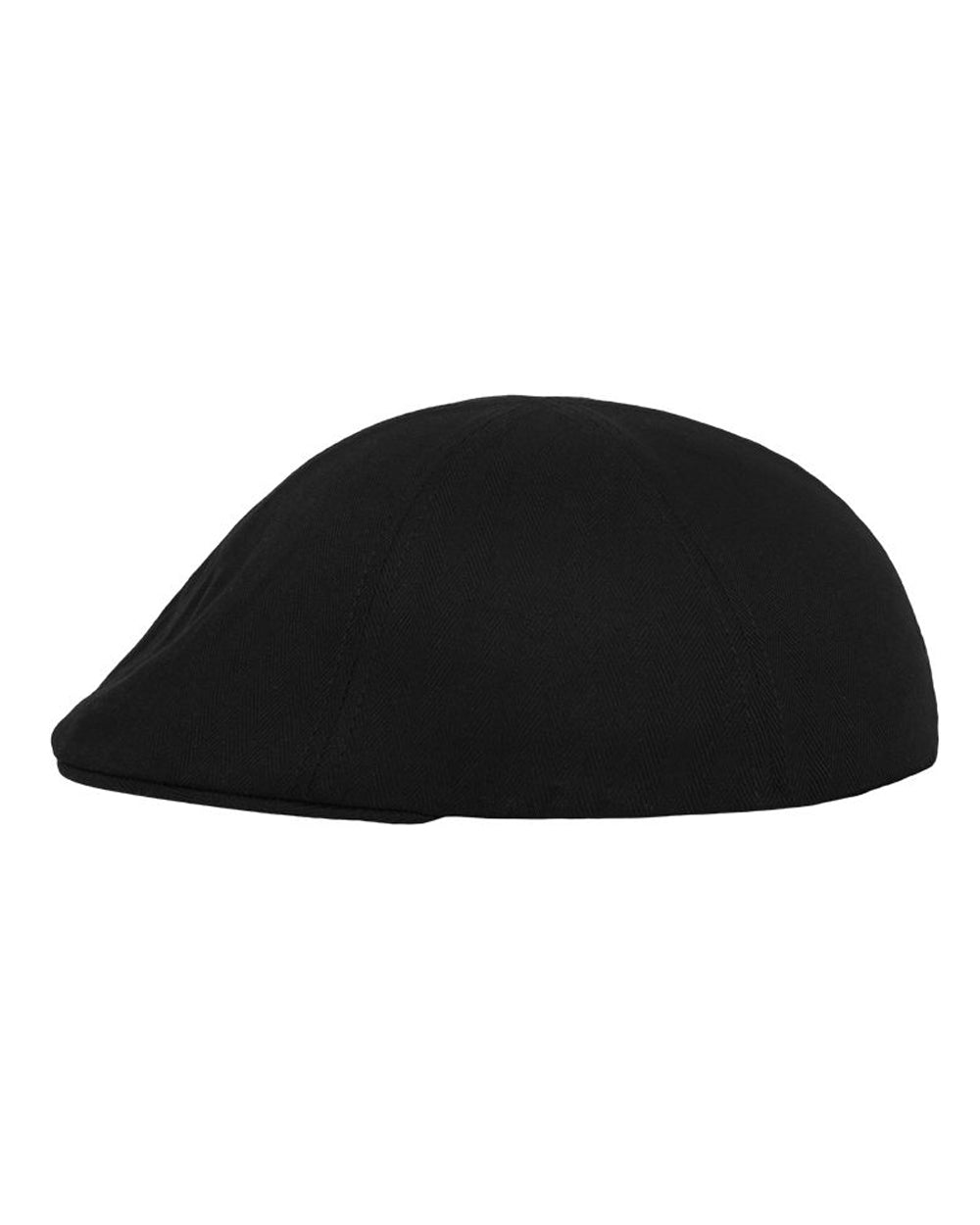 Driver flat cap - Musta