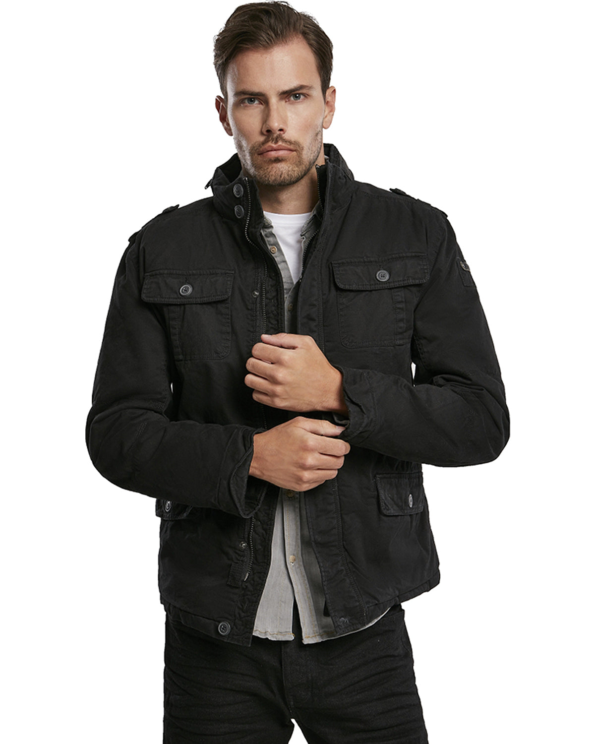 Brandit Britannia talvitakki - Musta