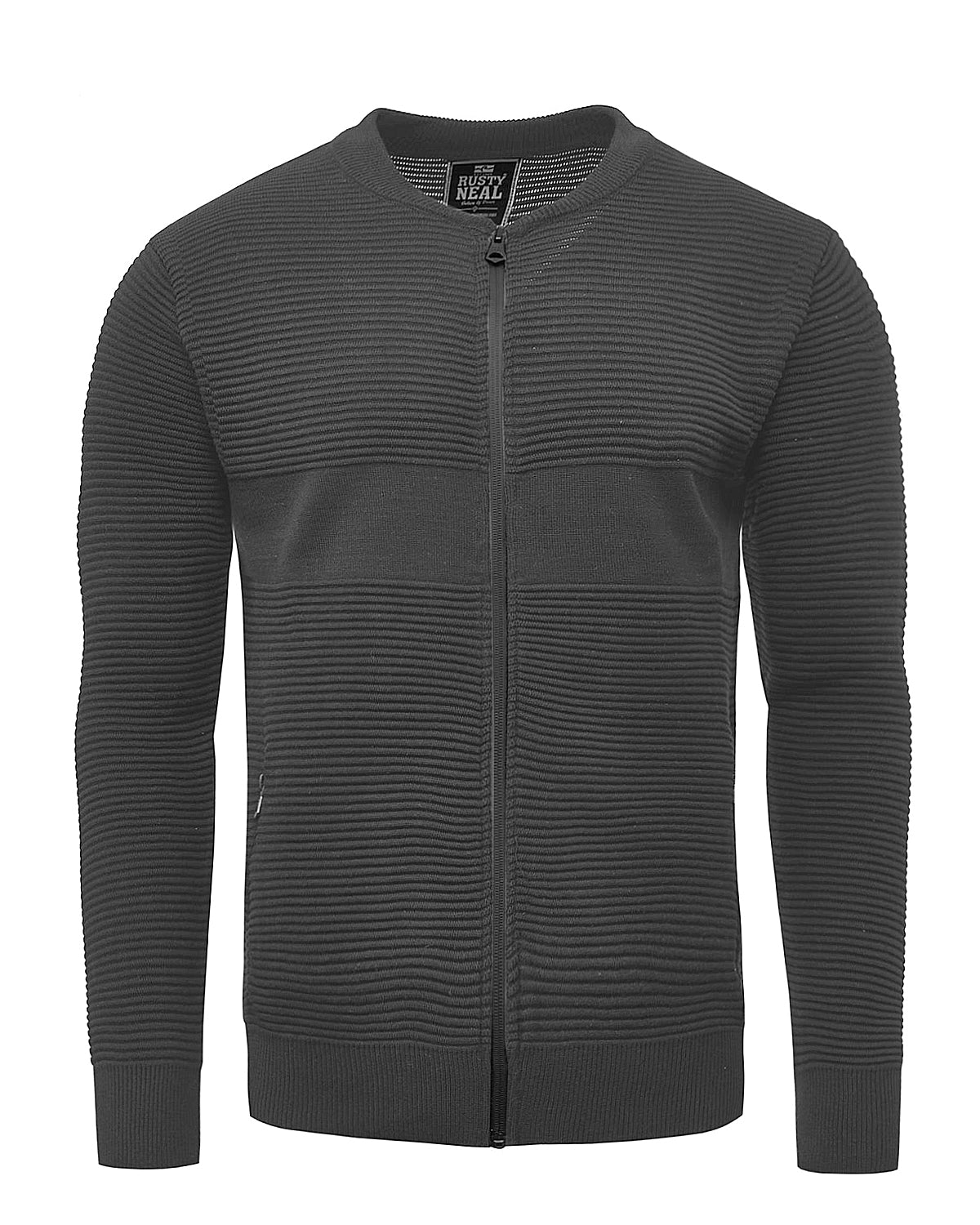 Rusty Neal Maverick neuletakki - Tummanharmaa 2XL