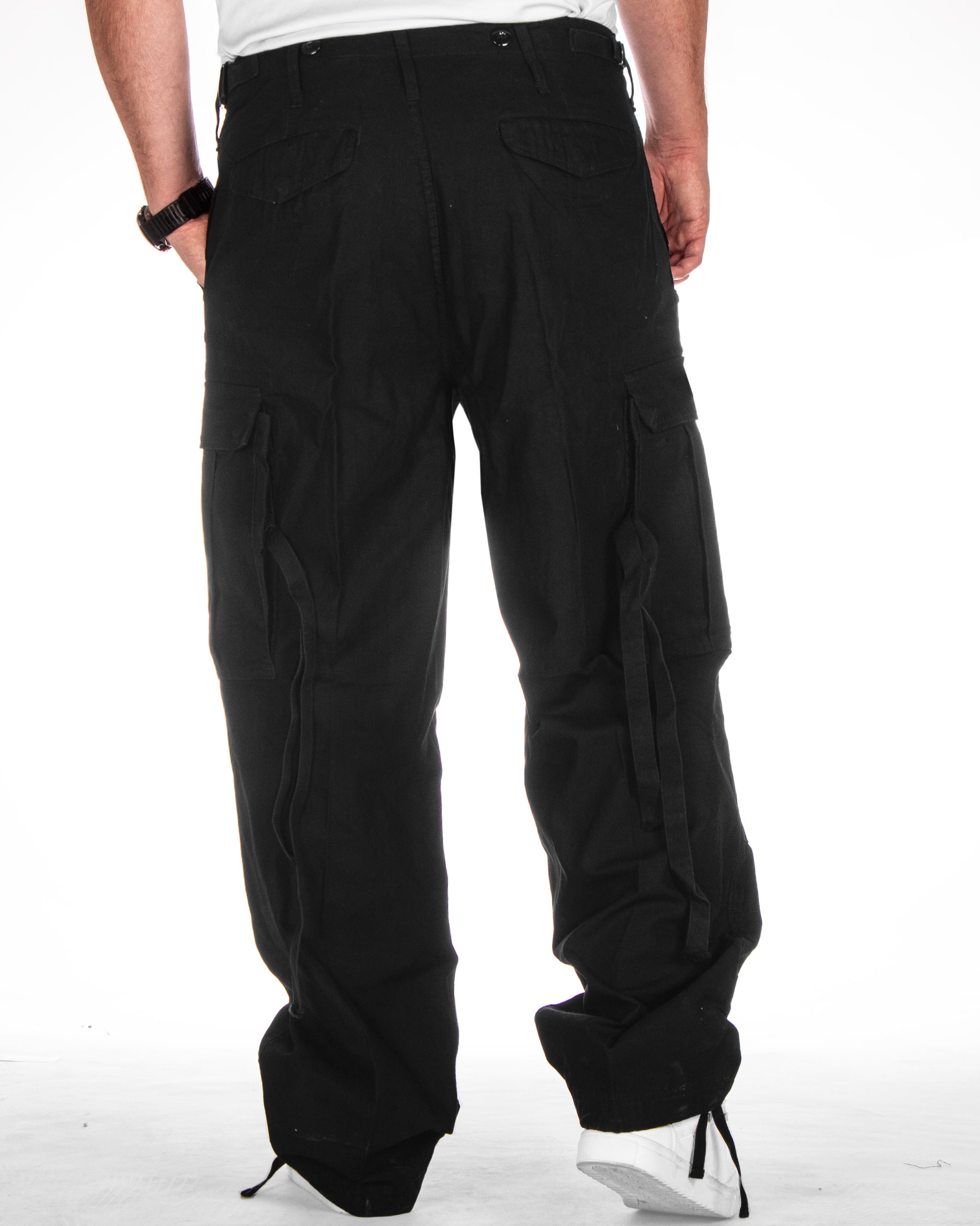 Brandit M-65 Vintage reisitaskuhousut - Musta