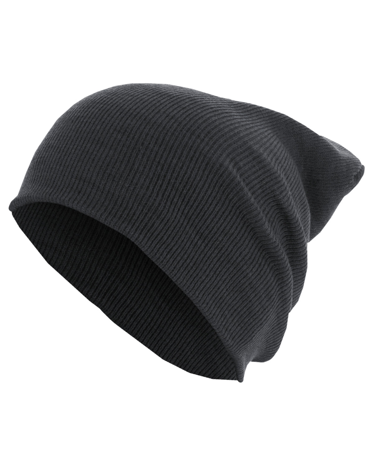 Urban Classics Flap Long pipo - Tummanharmaa