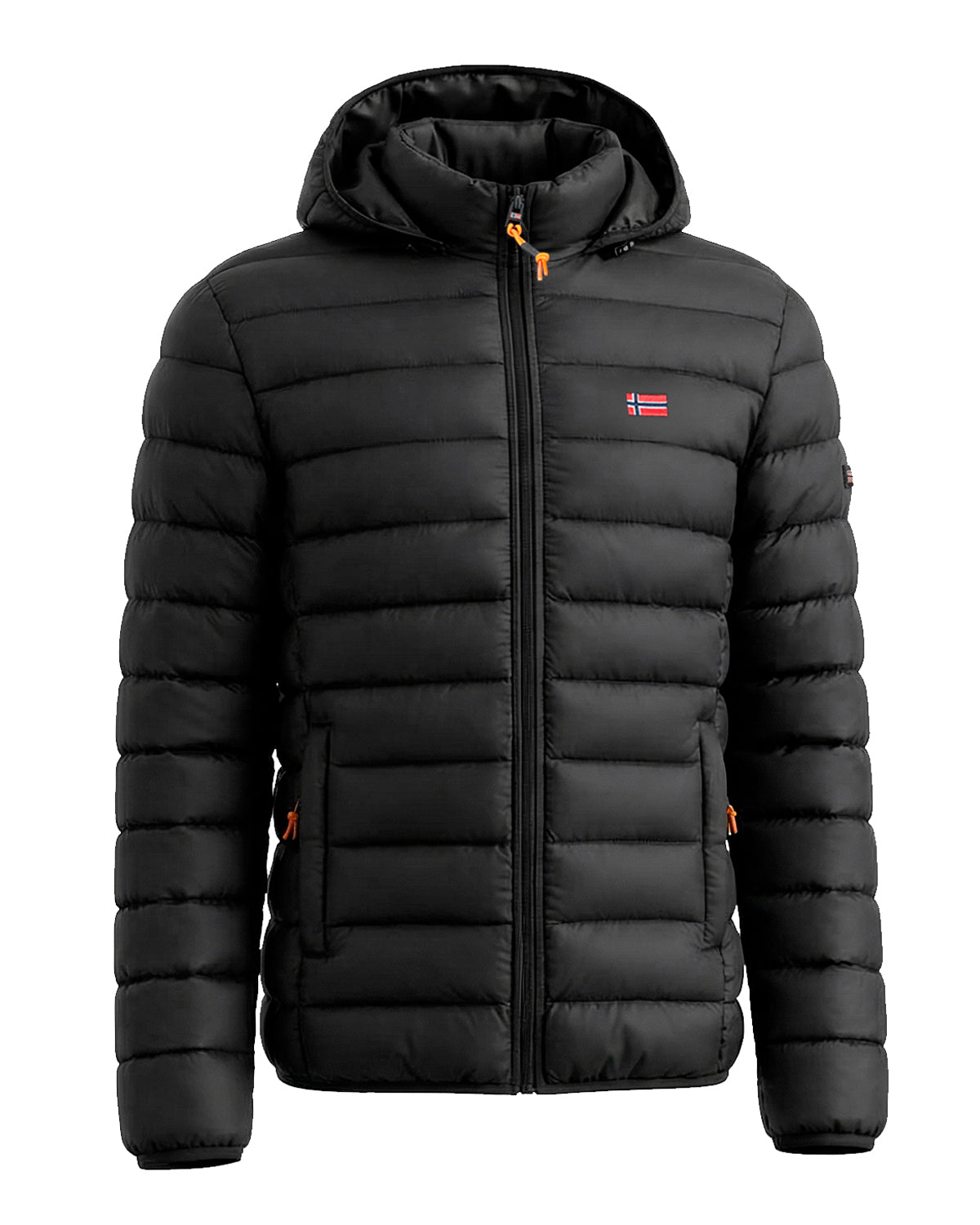 Geographical Norway Amigolor kevyttoppatakki - Musta