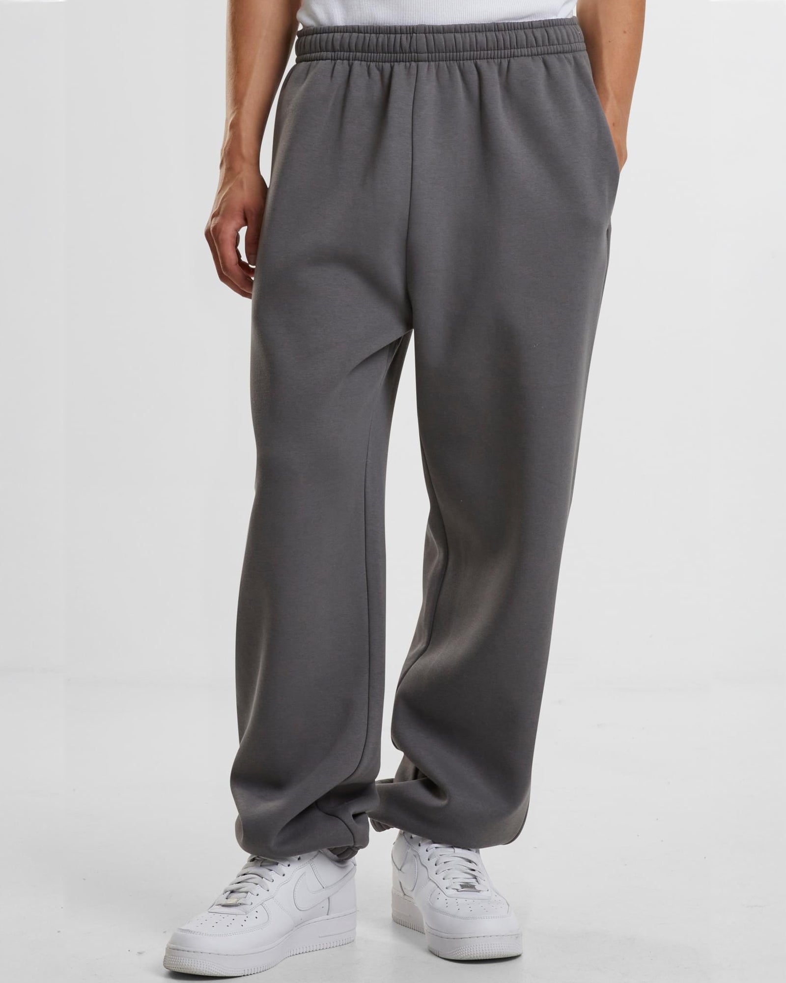 Basic joggerit - Musta #Väri_Dark grey