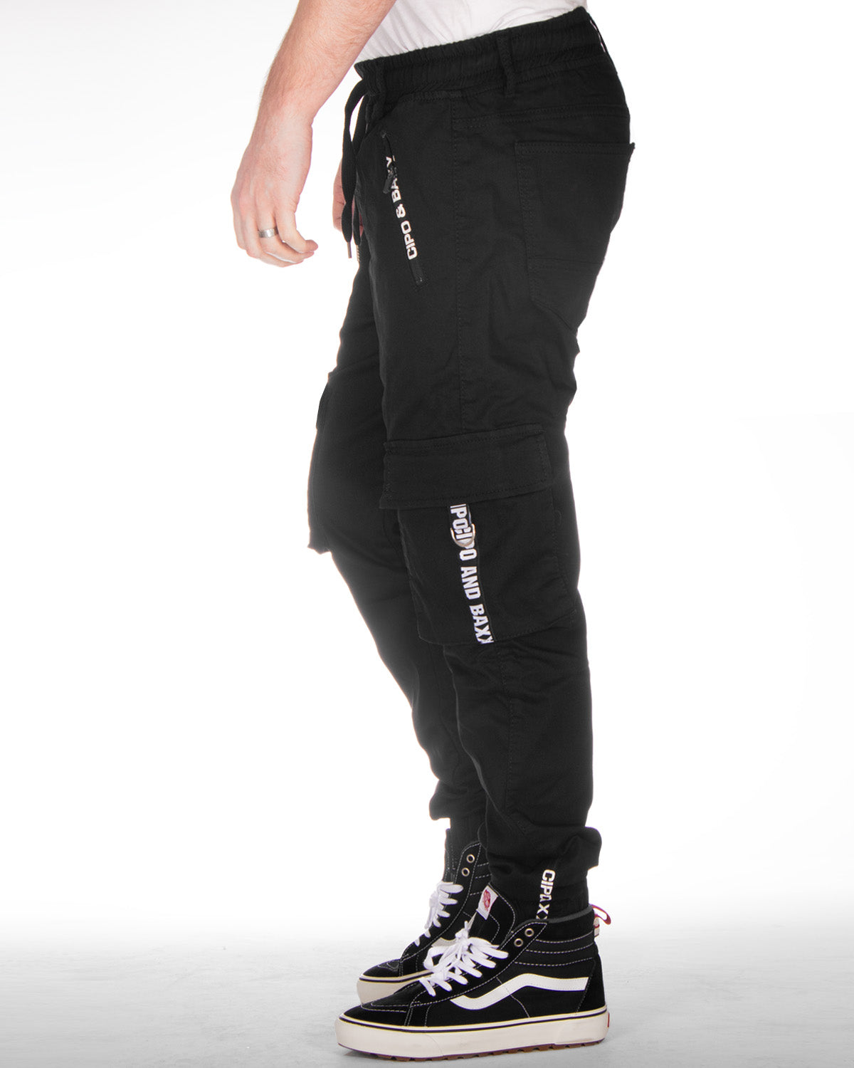 Cipo & Baxx CD788 Wynn reisitaskuhousut - Musta