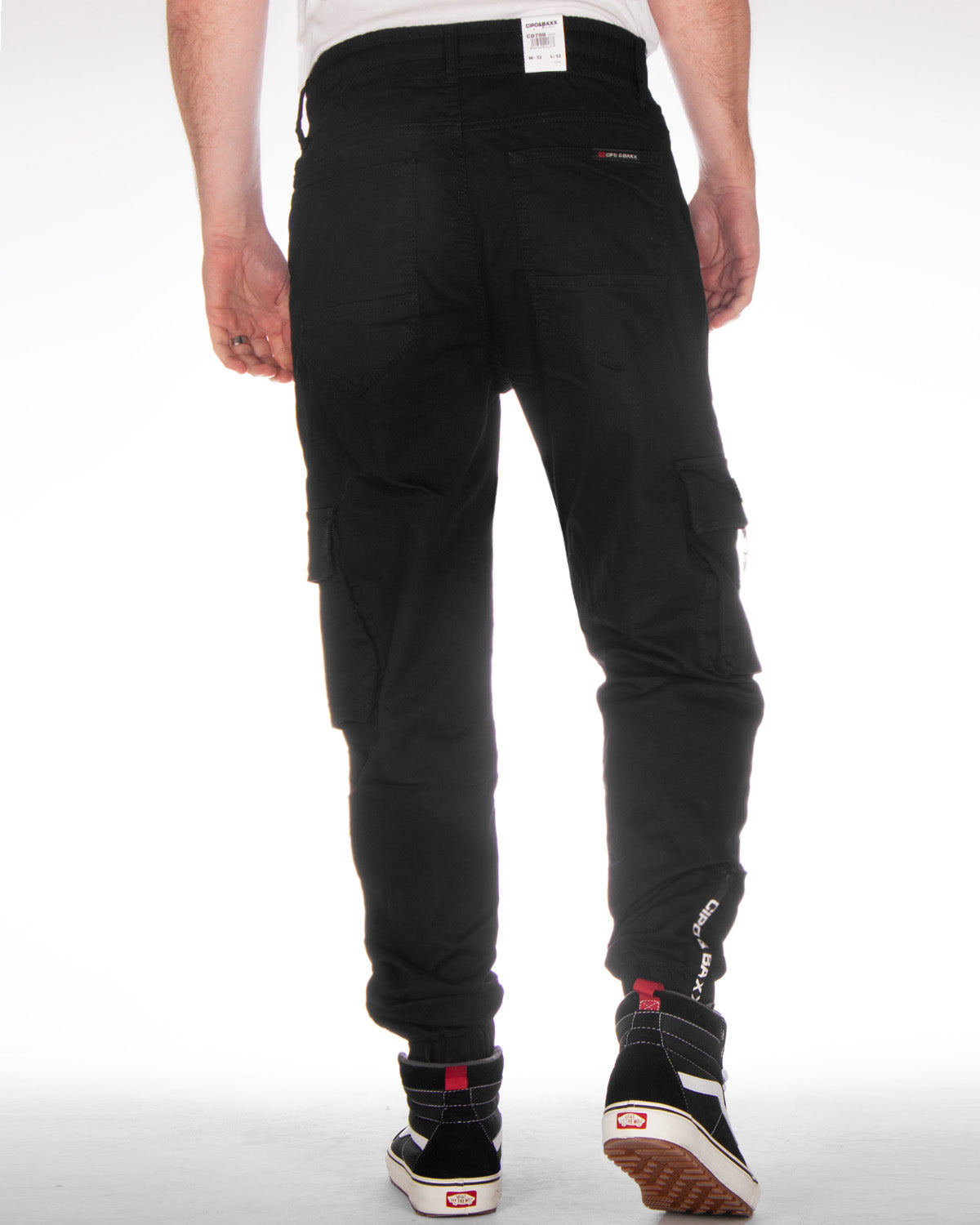 Cipo & Baxx CD788 Wynn reisitaskuhousut - Musta