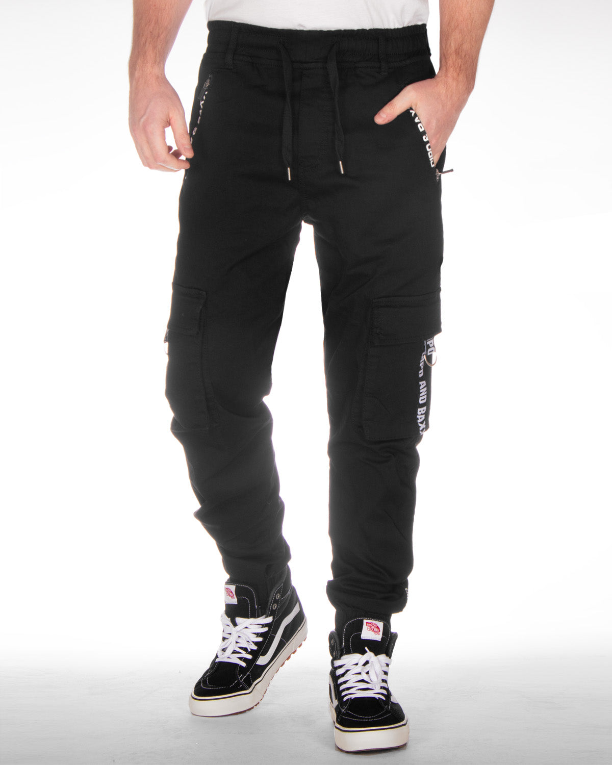 Cipo & Baxx CD788 Wynn reisitaskuhousut - Musta L32