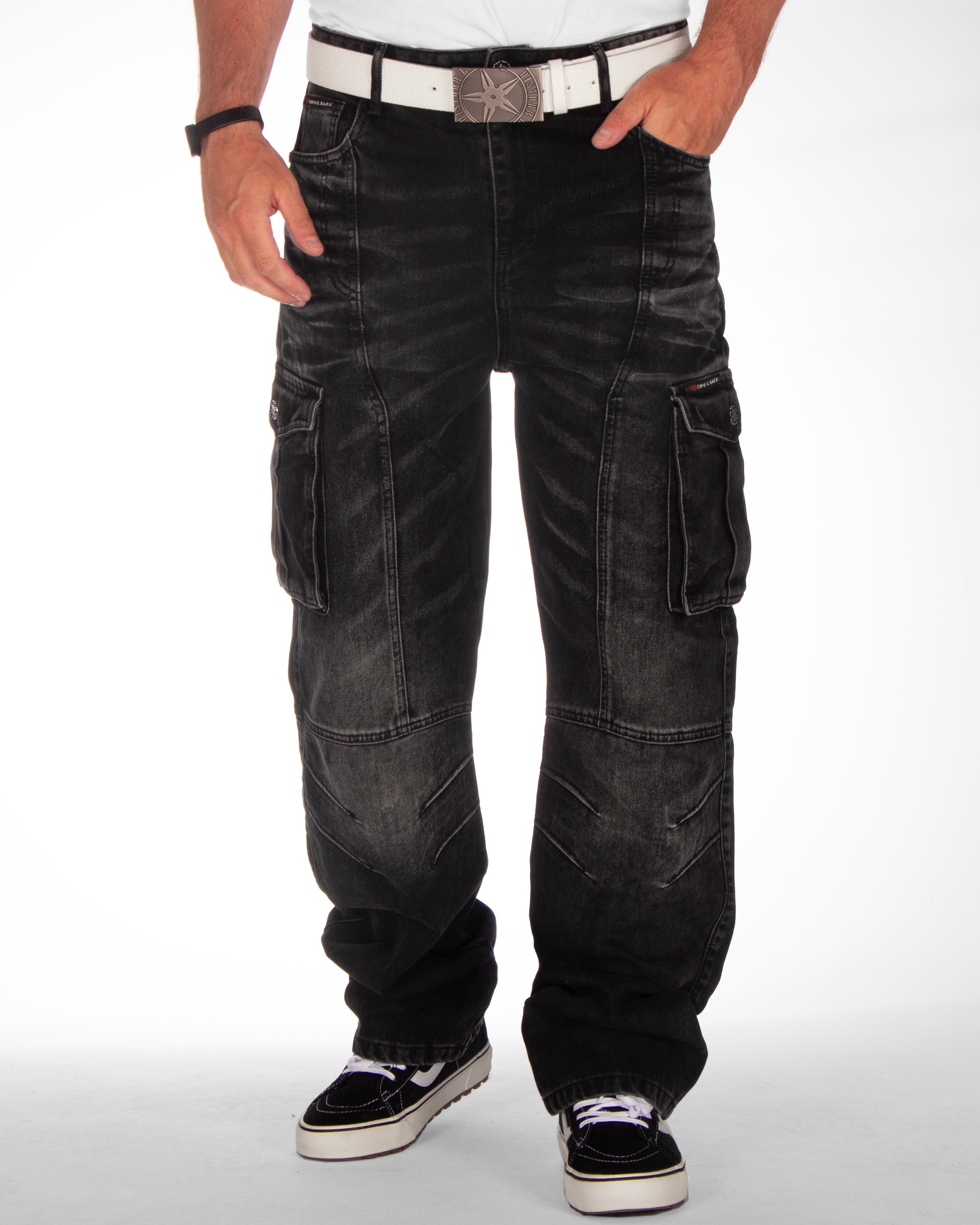 Cipo & Baxx CD897 Kierson farkut - Musta