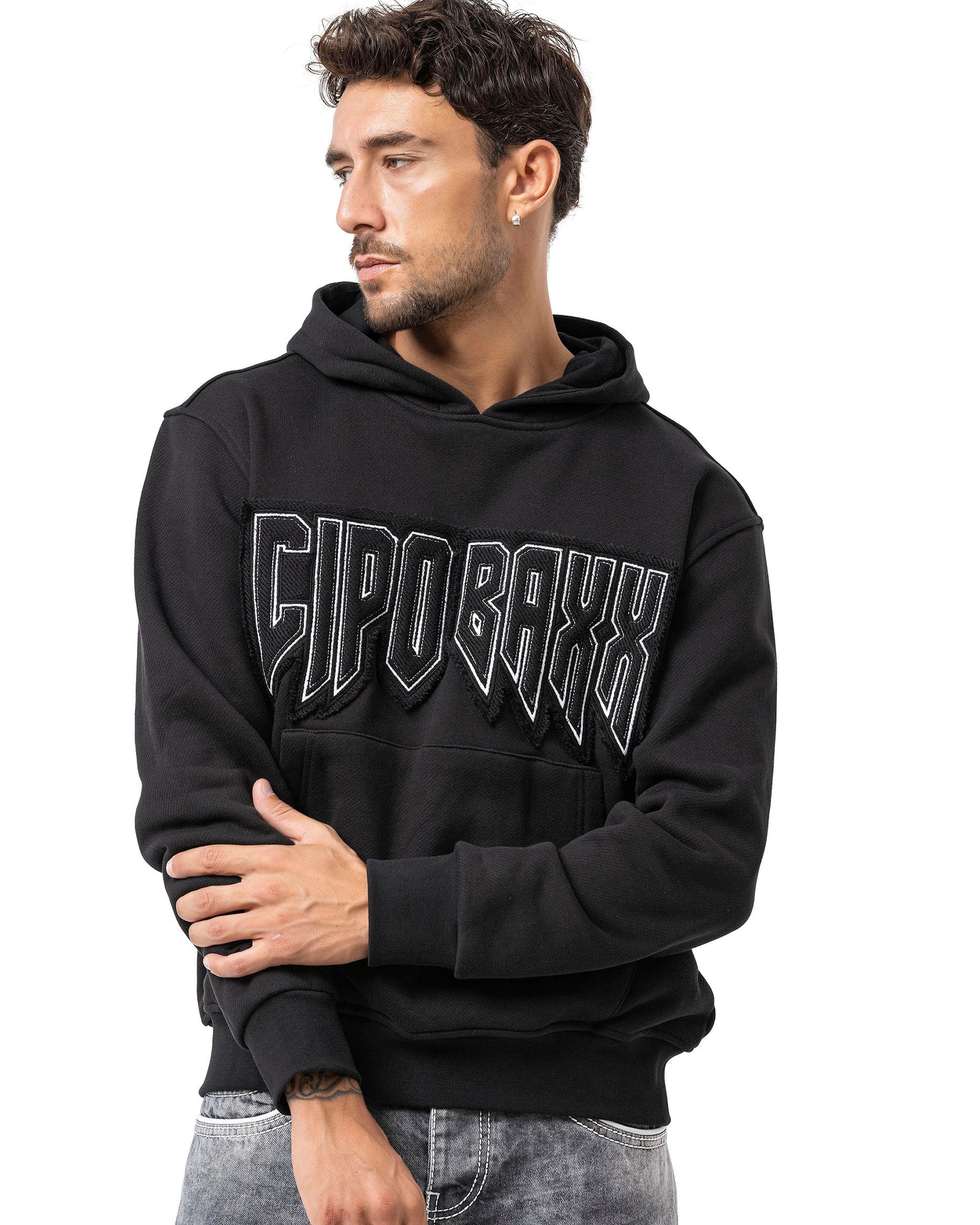 Cipo & Baxx CL601 Iggy huppari - Musta