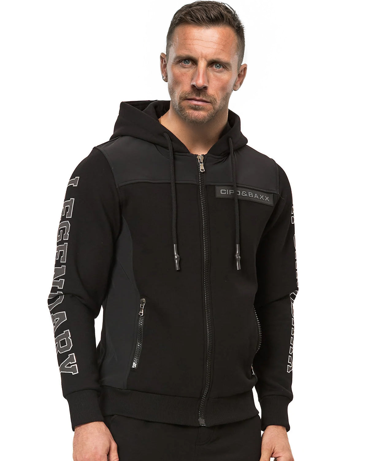 Cipo & Baxx CLR164 Leo vetoketjuhuppari - Musta