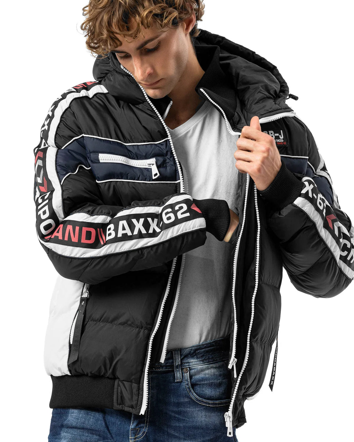 Cipo & Baxx CM226 Fred talvitakki - Musta