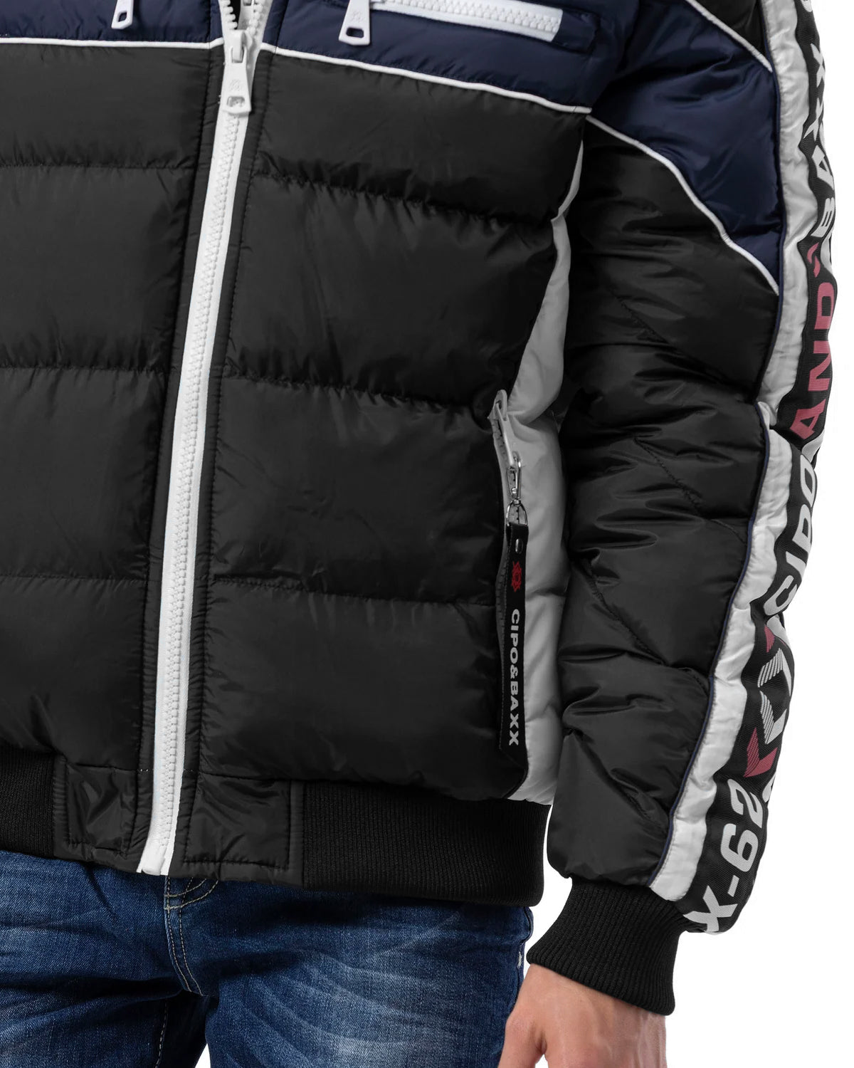 Cipo & Baxx CM226 Fred talvitakki - Musta