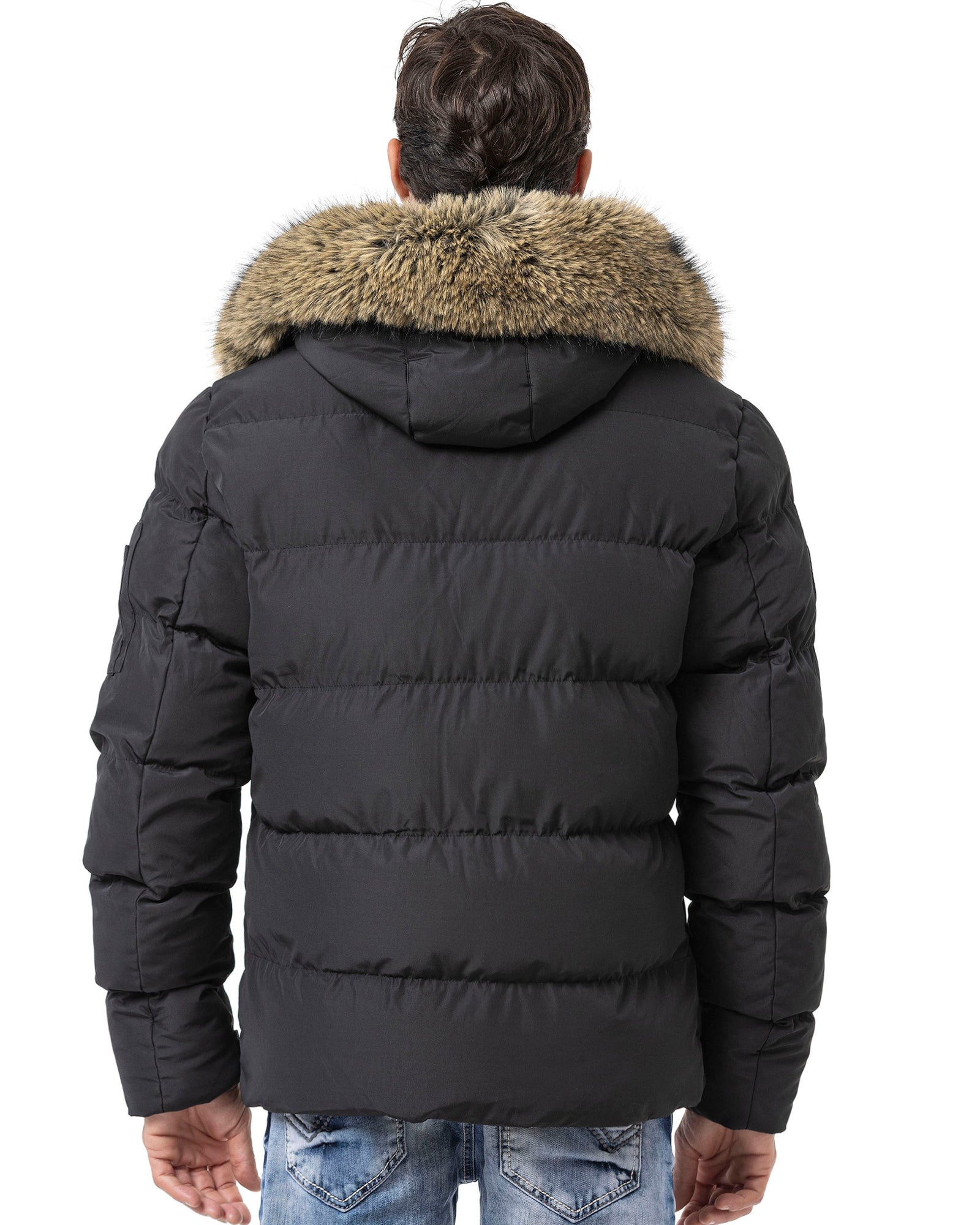 Cipo & Baxx CM227 Jaxon talvitakki - Musta