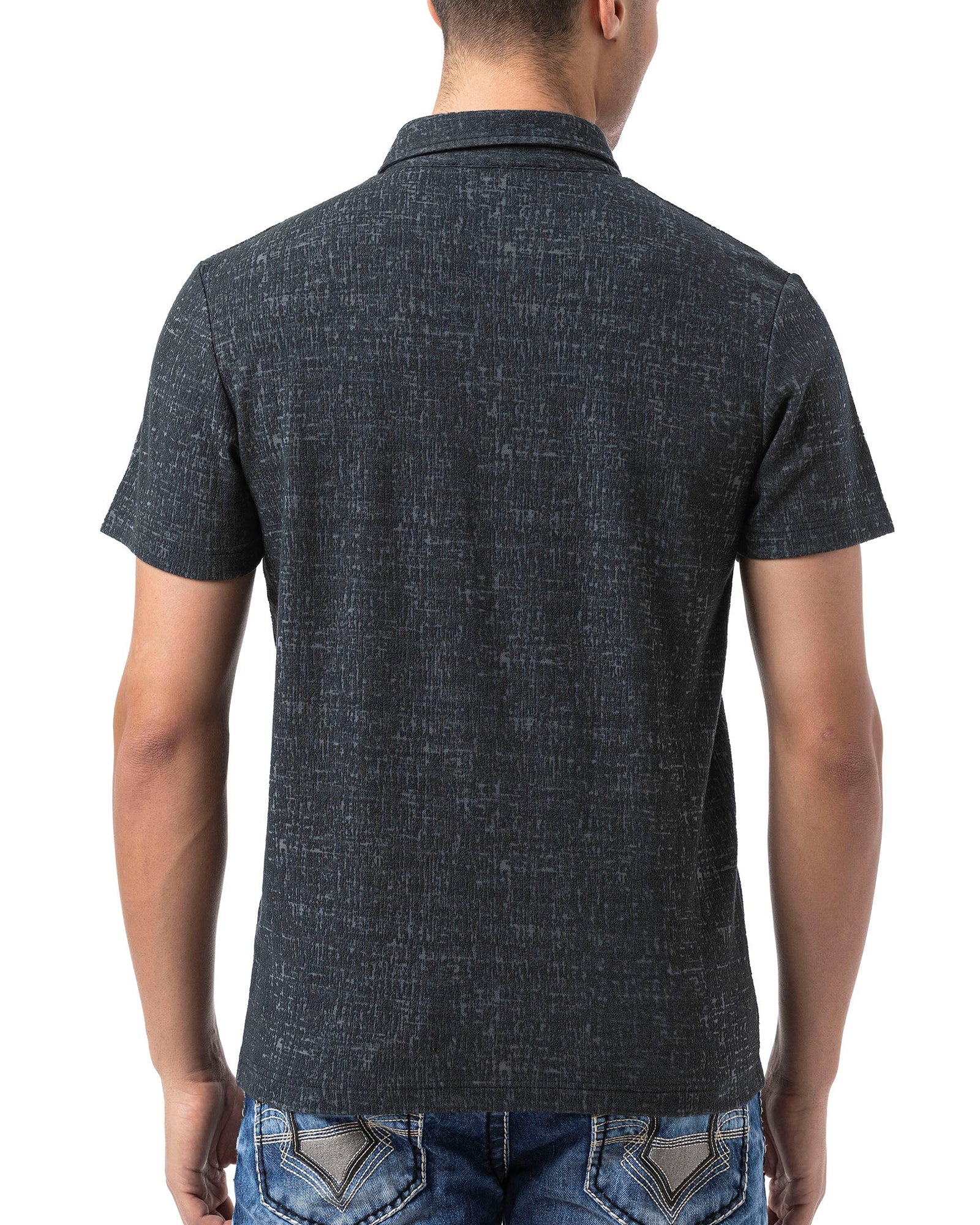 Cipo & Baxx CT825 Shadow Texture pikeepaita - Musta