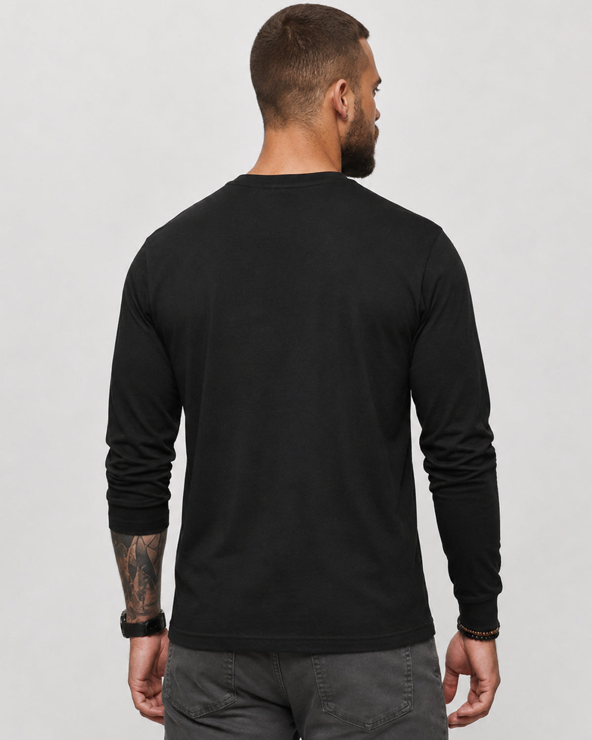 Viking Compass longsleeve - Black